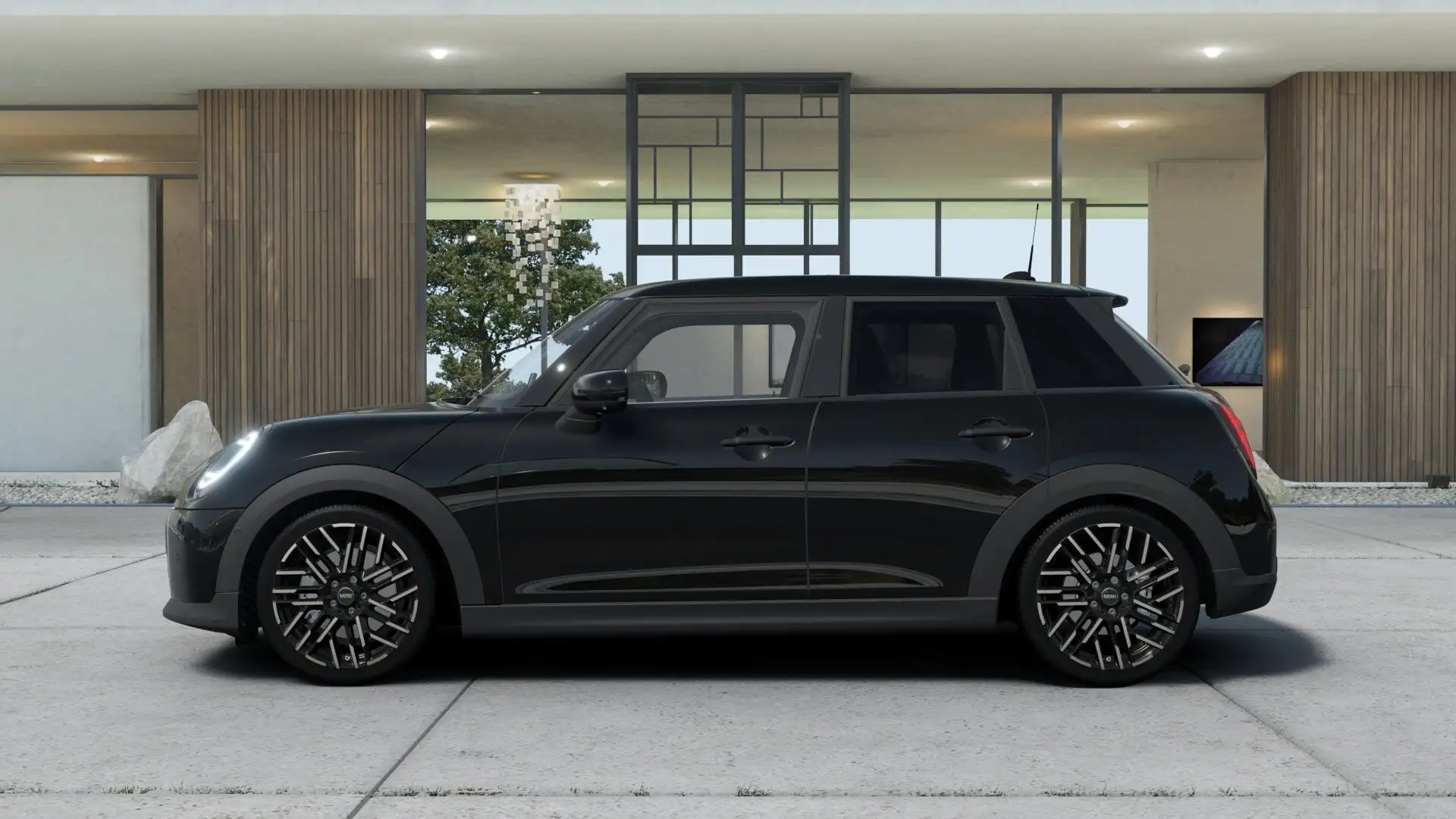 MINI Cooper C 5-Türer // Favoured Trim // Pano Glasdach // Head- Schwarz - 2