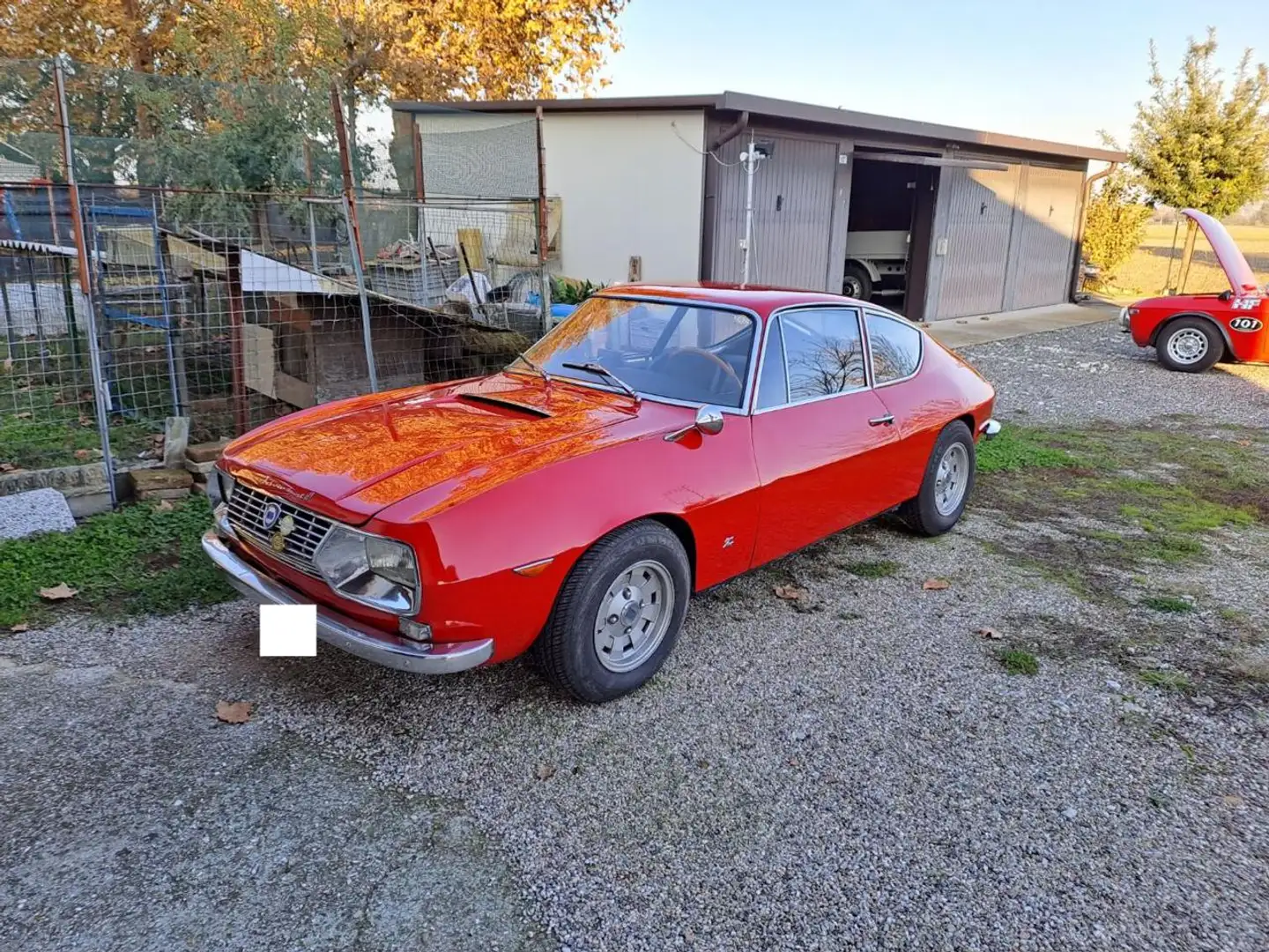 Lancia Fulvia 1300 SPORT ZAGATO Rood - 1