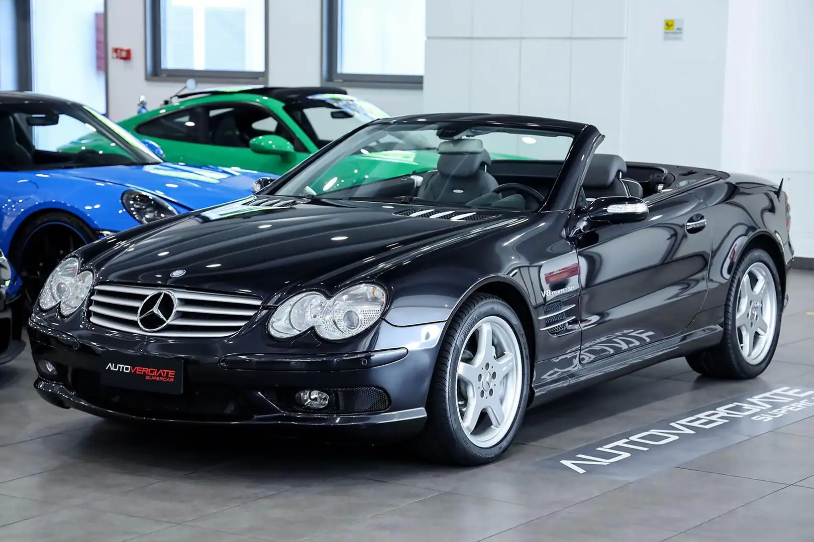 Mercedes-Benz SL 55 AMG Kompressor AMG ITALIANA - TUTTA TAGLIANDATA MB Blu/Azzurro - 1