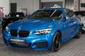 BMW 218 i Coupe| M-SPORTPAKET|NAVI PROF |LEDER|KAMERA Azul - thumbnail 2