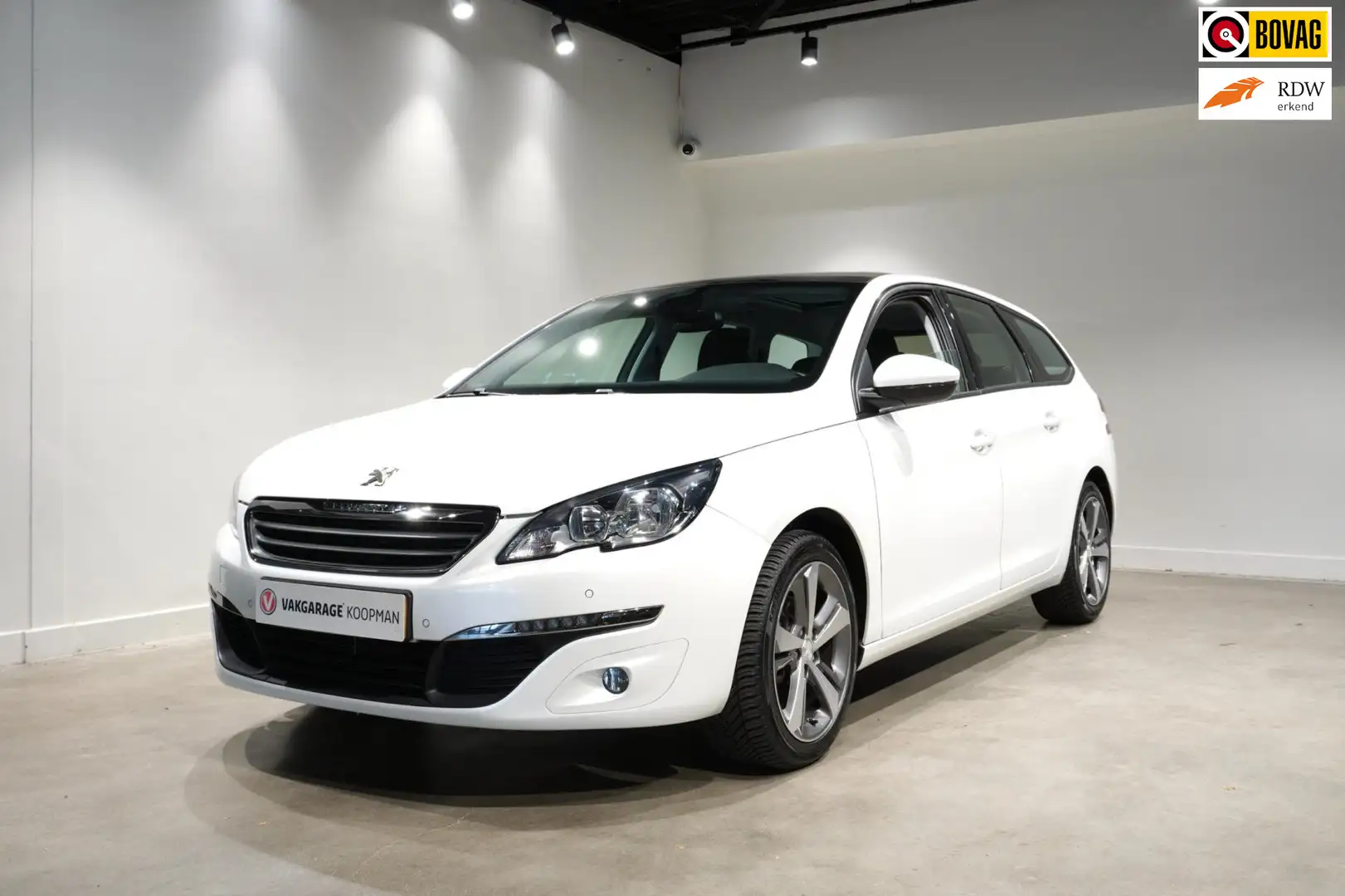 Peugeot 308 1.2 PureTech Allure Clima, Pano, Navi, Cruise Blanc - 1