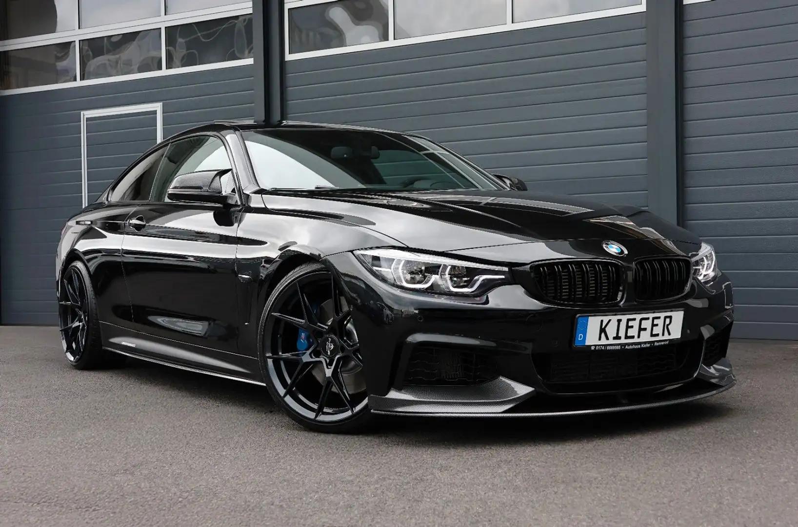 BMW 435 i xDrive INDIVIDUAL/OLED/Adapt.LED/HUD/HK/360 Noir - 1