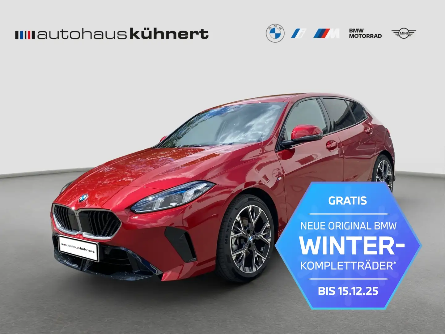 BMW 120 D ///M-Sport ACC LED SpurAss 360° HUD HiFi Rot - 1