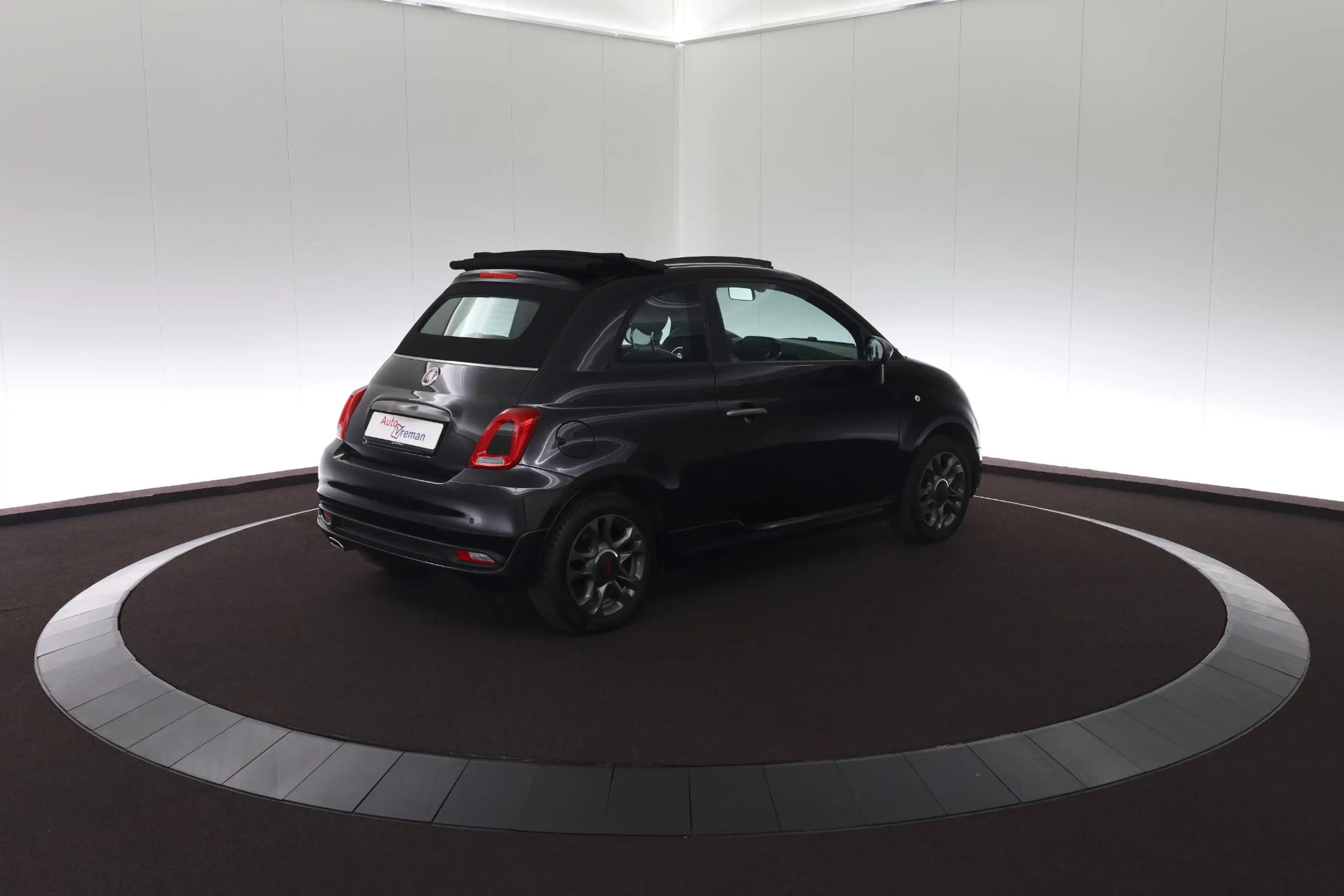 Fiat 500 1.2 Lounge Cabrio 4- Cinder perfecte staat — photo 5