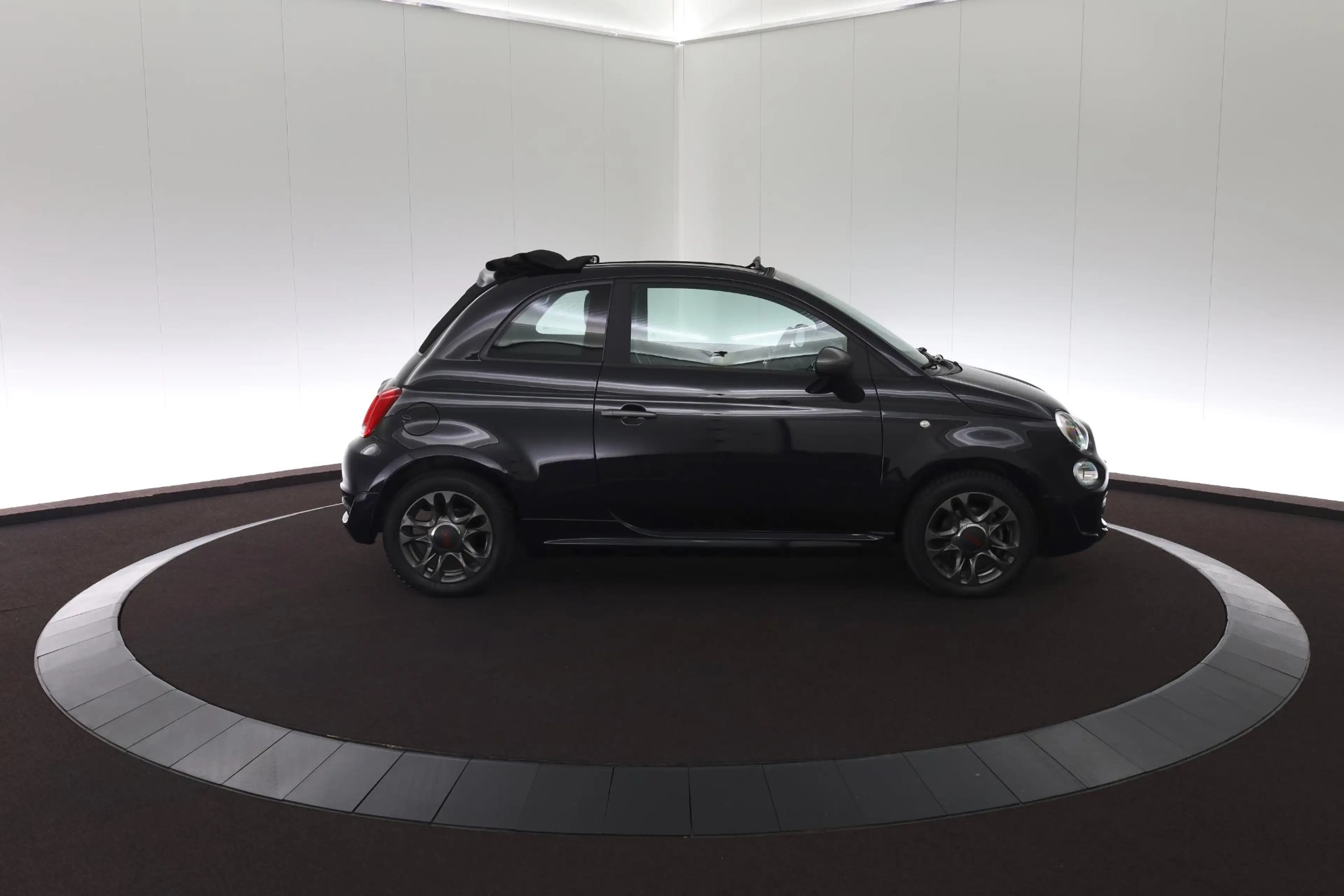 Fiat 500 1.2 Lounge Cabrio 4- Cinder perfecte staat — photo 6