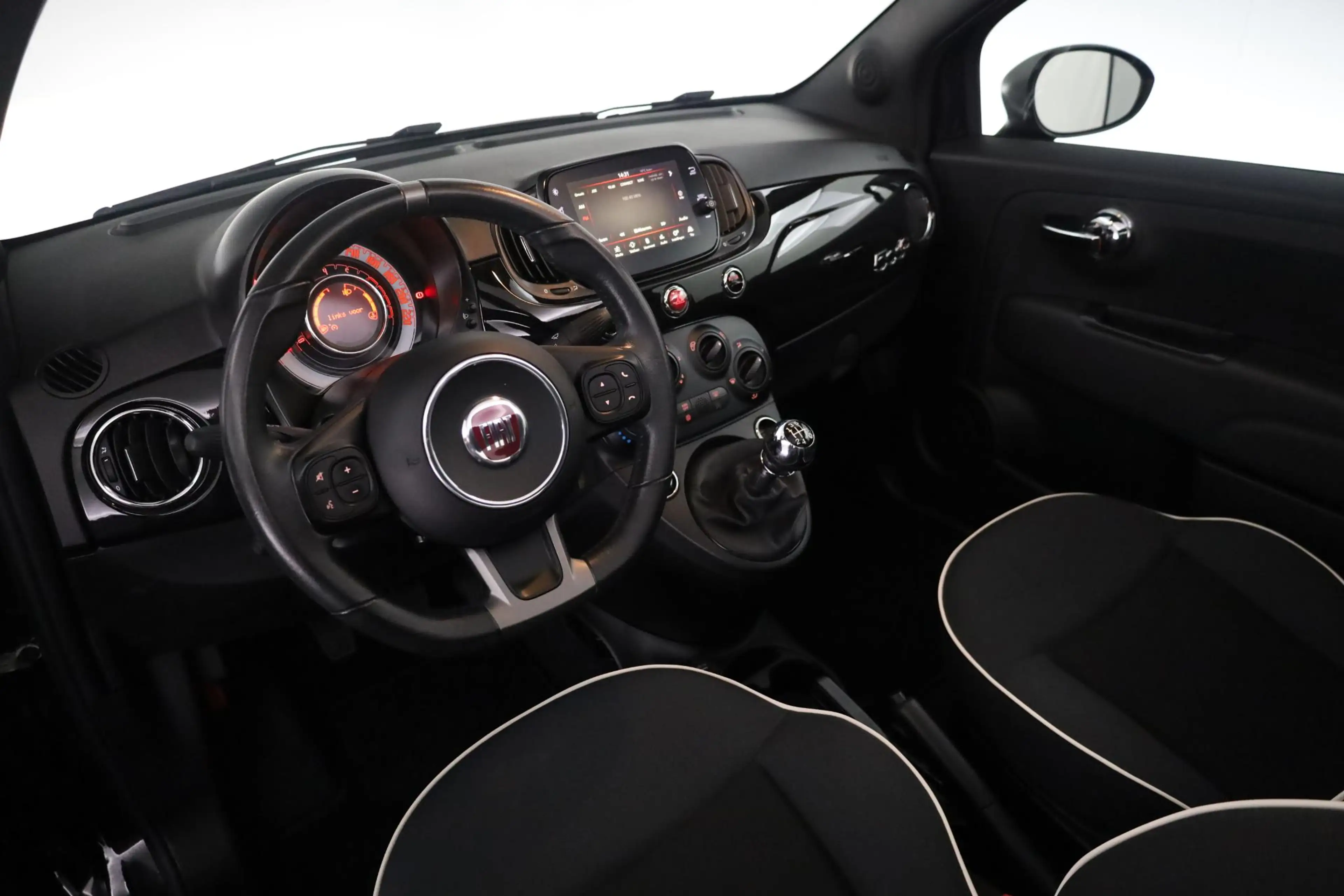 Fiat 500 1.2 Lounge Cabrio 4- Cinder perfecte staat — photo 10