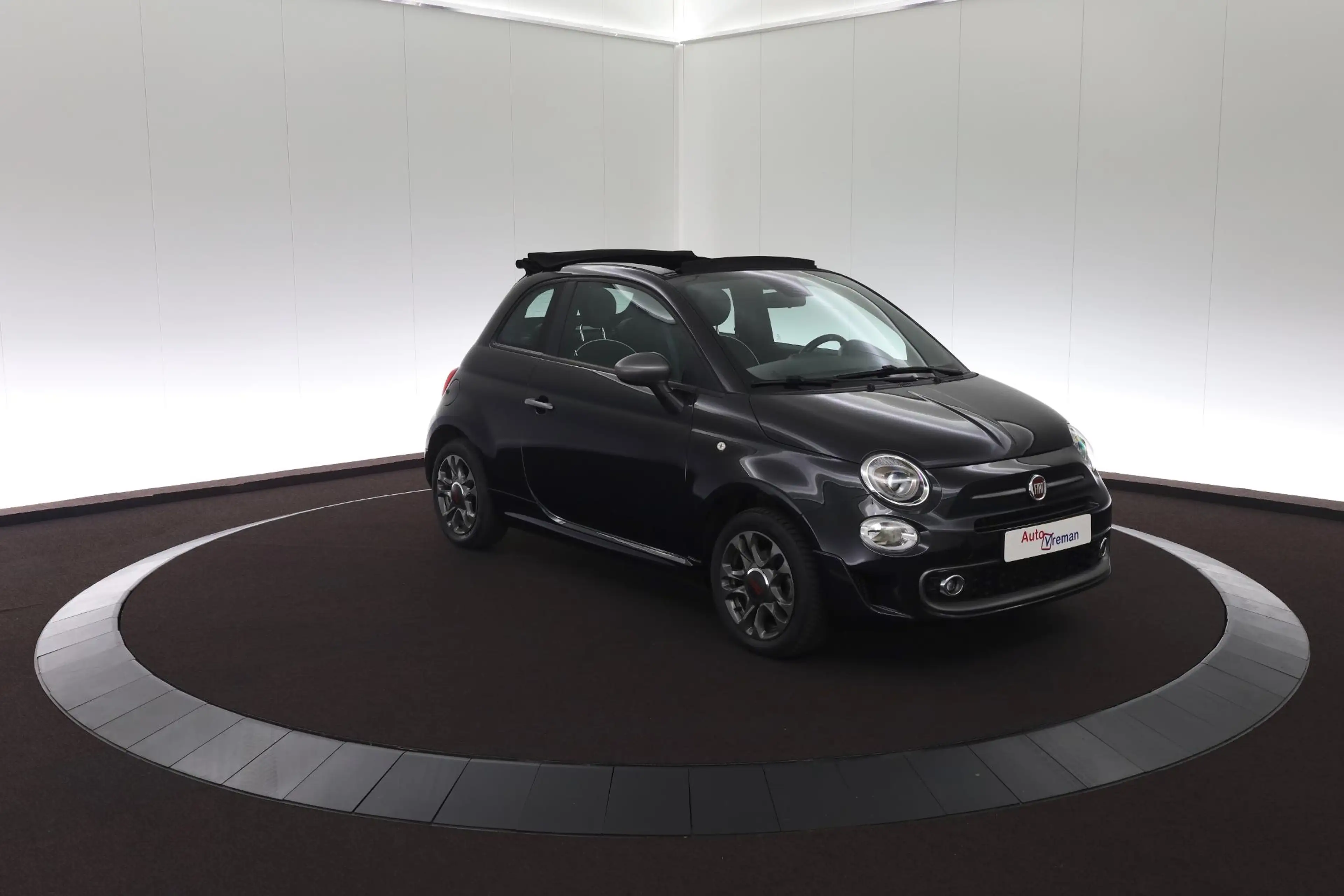 Fiat 500 1.2 Lounge Cabrio 4- Cinder perfecte staat — photo 7