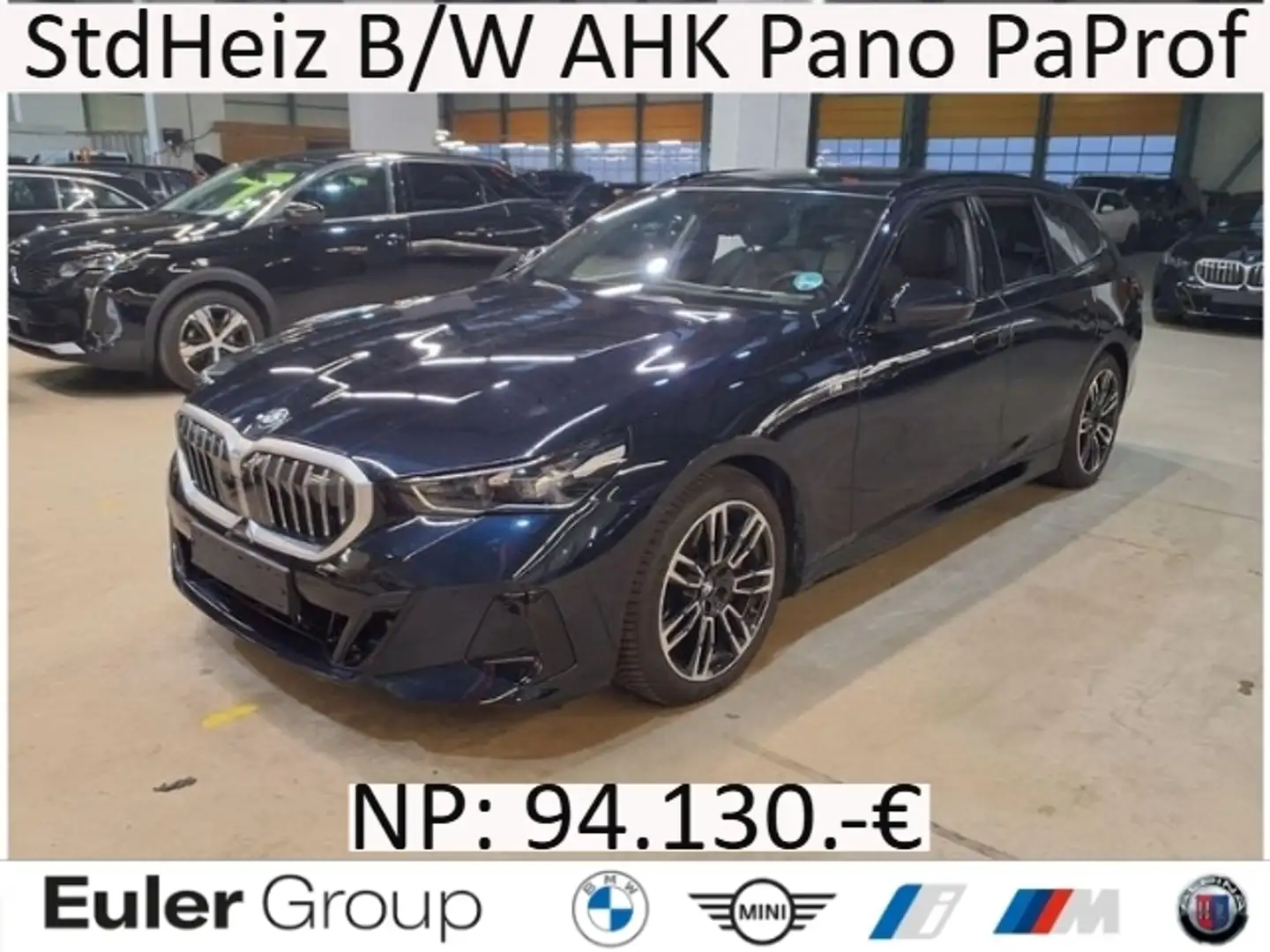 BMW 540 d x M-Sport Winter19'' StdHeiz B/W AHK Pano PaProf Schwarz - 1