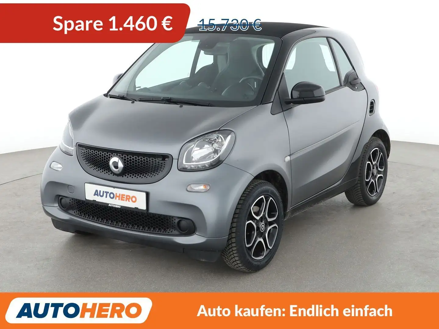 smart forTwo 0.9 Turbo Prime *TEMPO*SHZ*KLIMA*GARANTIE* Schwarz - 1
