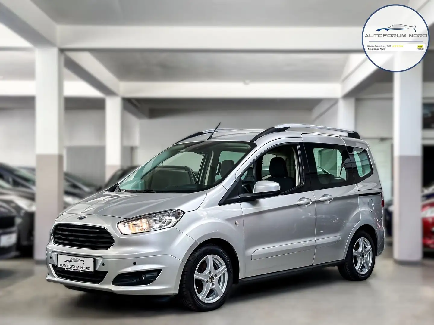 Ford Tourneo Courier Trend *NEU ZAHNRIEMEN+SERVICE* Silber - 2