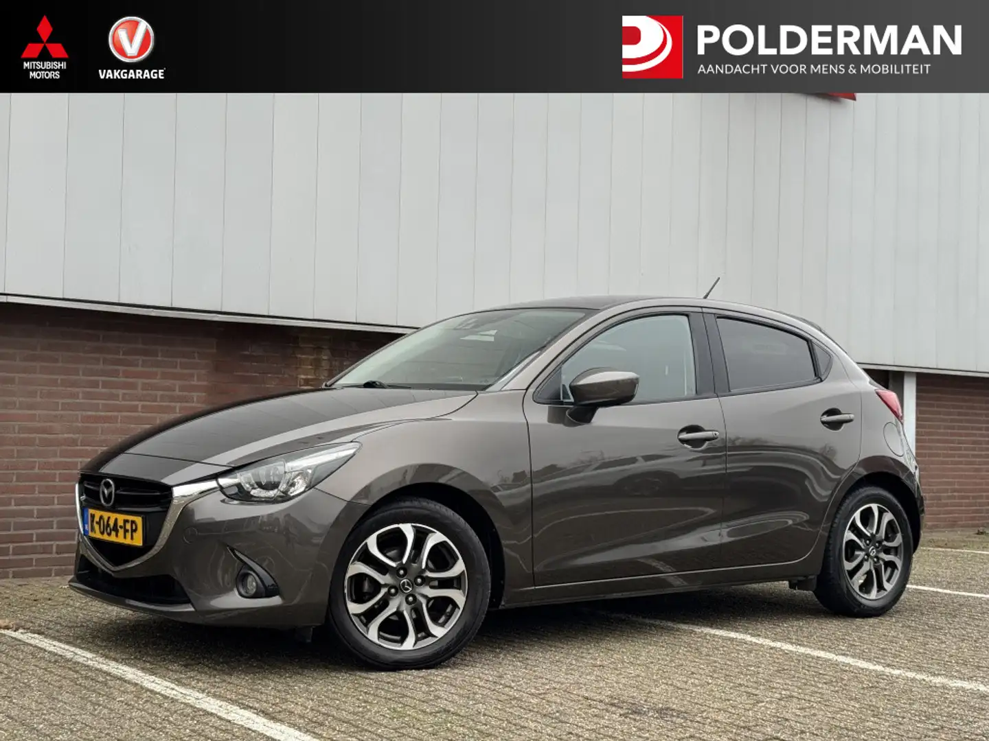 Mazda 2 Automaat 1.5 Skyactiv-G GT-M Bruin - 1