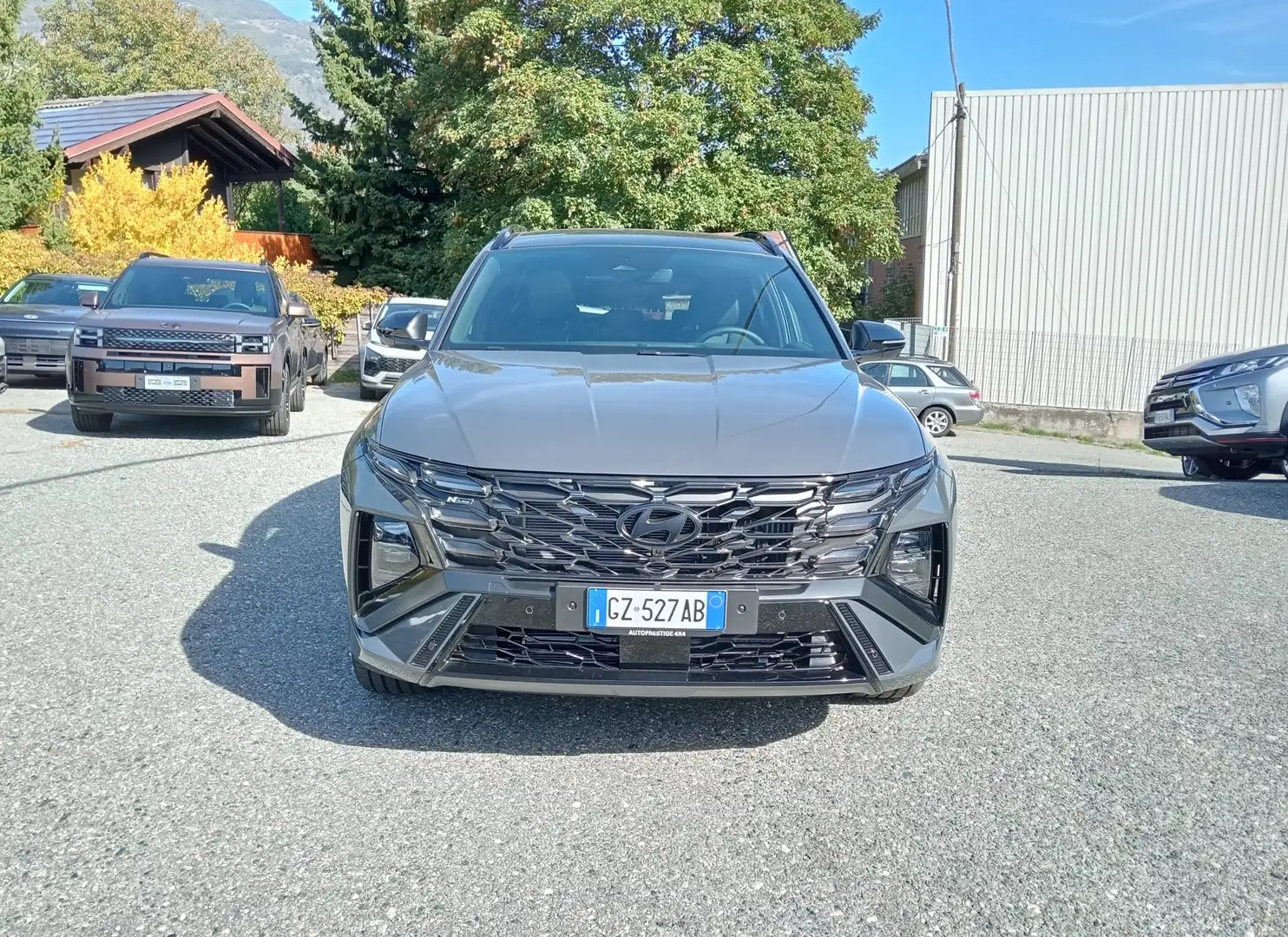Hyundai TUCSON 1.6 phev NLine 4wd auto Gris - 2
