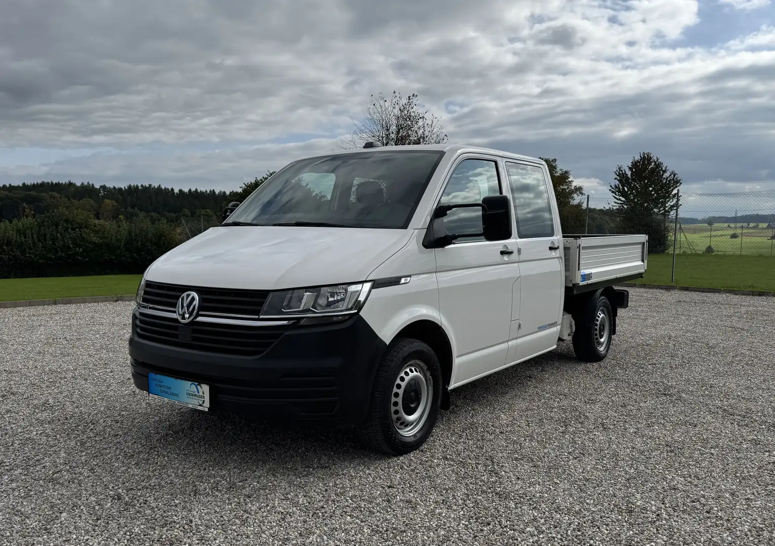 Volkswagen T6.1 Transporter DOKA Pritsche 4 Motion Weiß - 1