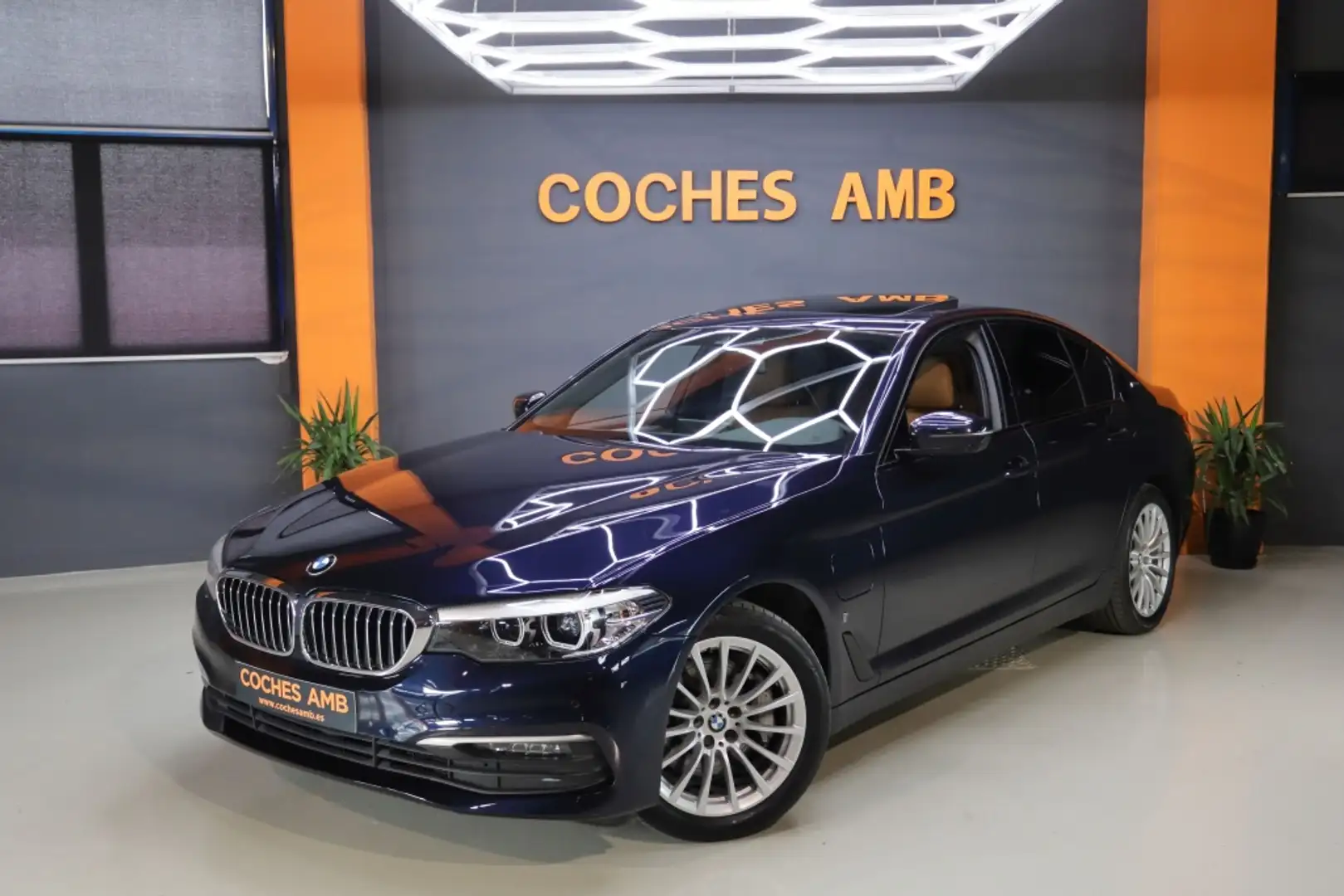 BMW 530 530e iPerformance Bleu - 1