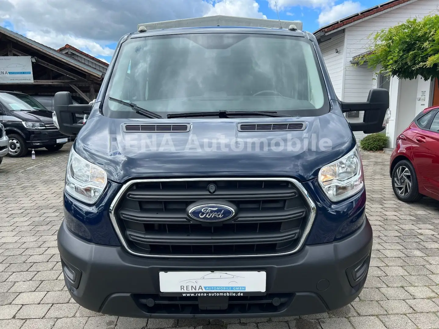 Ford Transit Pritsche Plane 350 L2 Doka Trend 7-Sitze Blau - 2