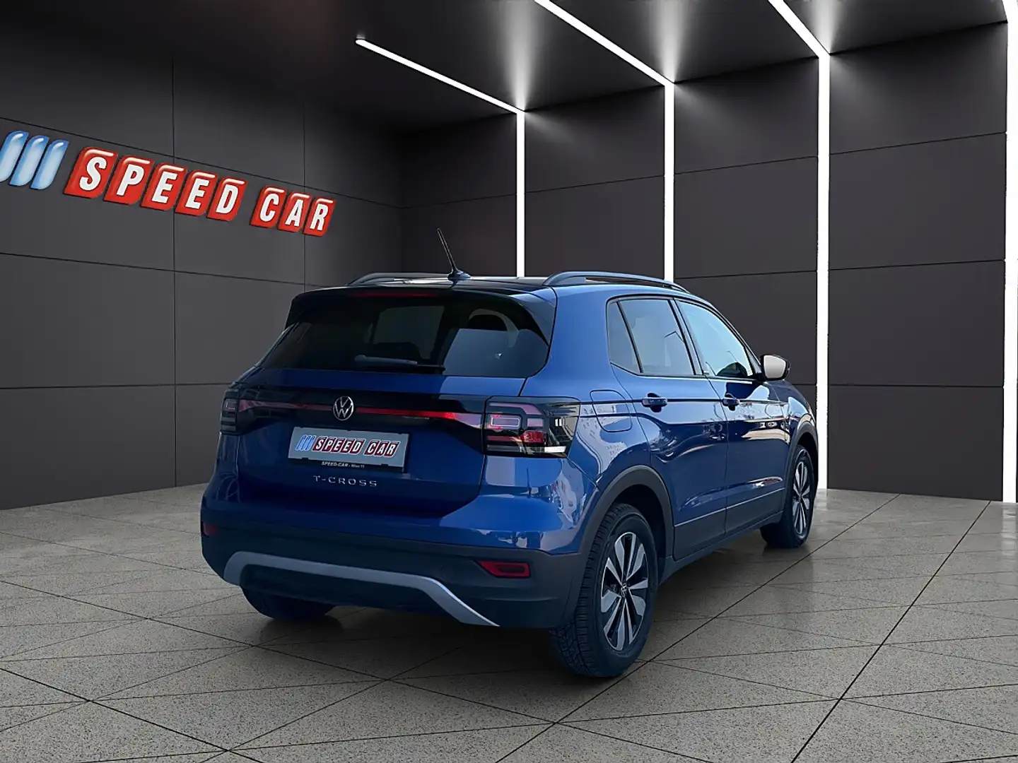 Volkswagen T-Cross 1,0 TSI Style DSG Blau - 1