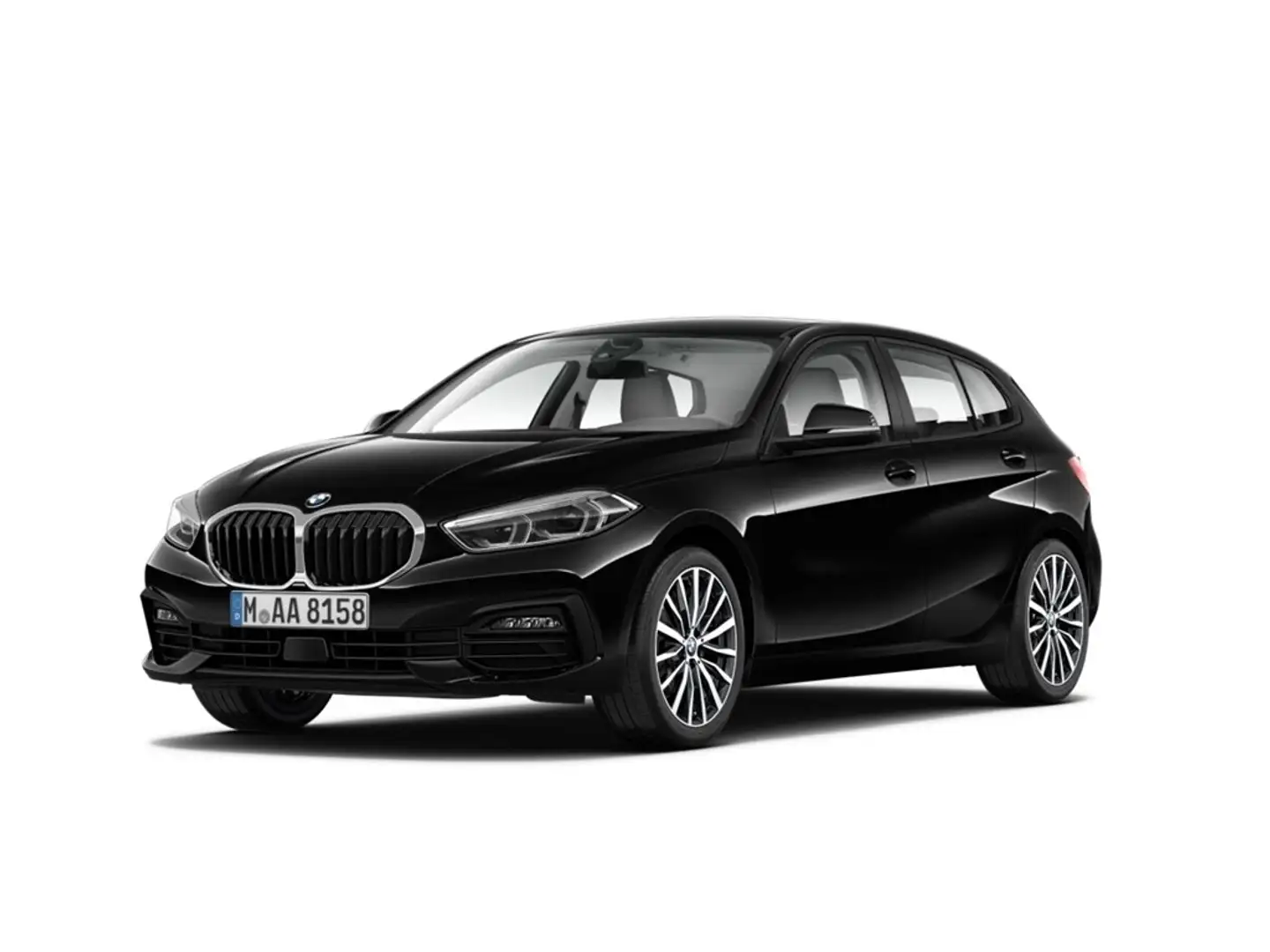 BMW 118 i Advantage Schwarz - 1