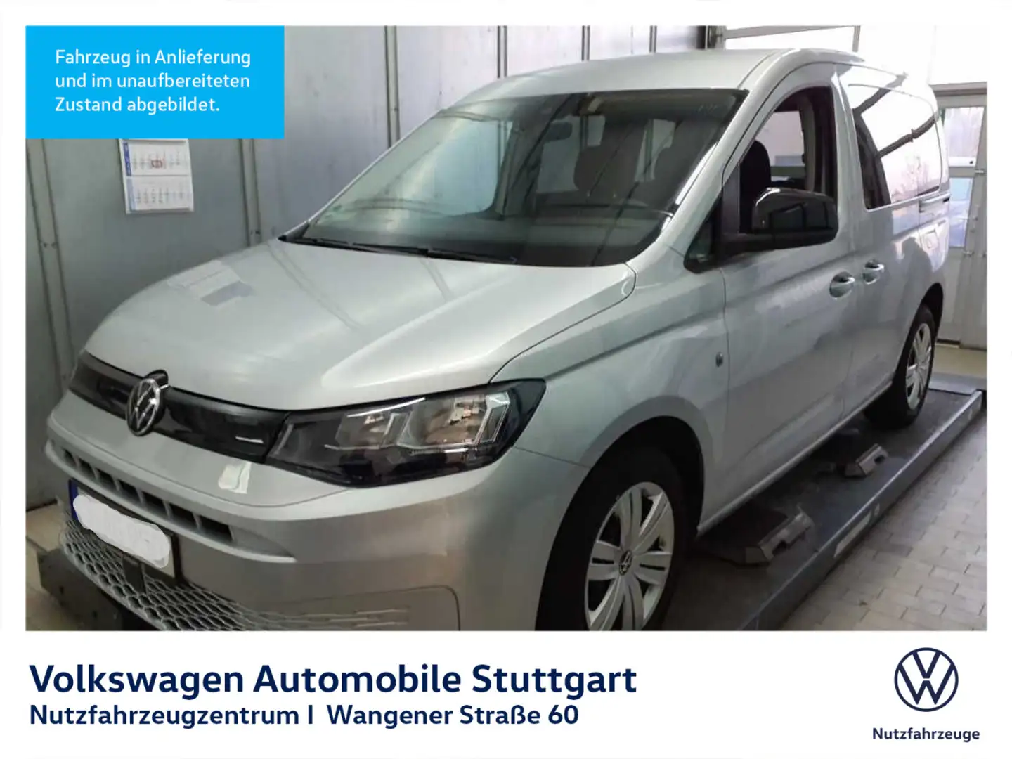 Volkswagen Caddy 2.0 TDI Euro 6 d ISC FCM Klima Silber - 2