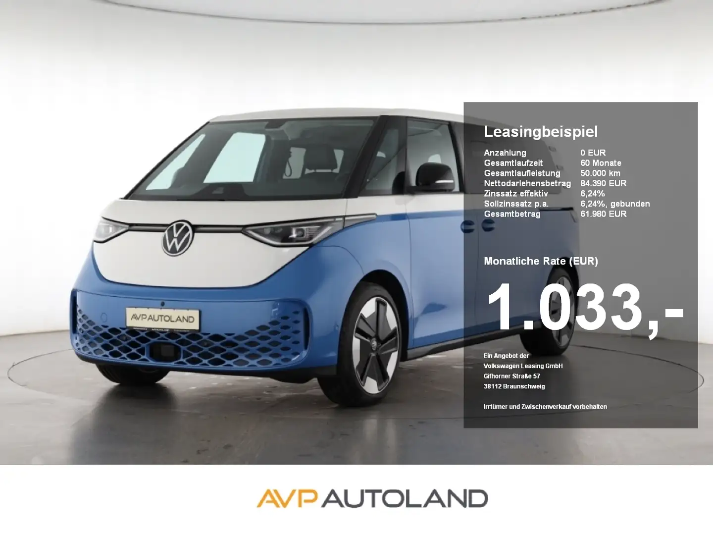 Volkswagen ID. Buzz Pro LR | 7-SITZER | PANO | AHK | ACC | Azul - 1