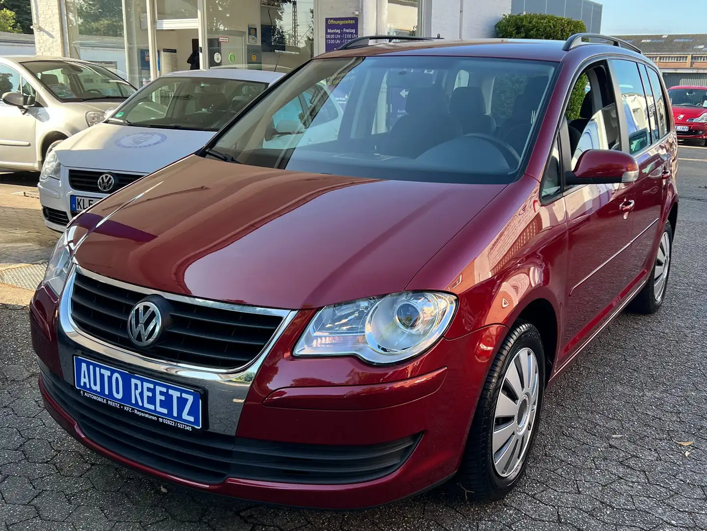 Volkswagen Touran TÜV & Inspektion Neu - Klimaanlage - 1.Hand Rouge - 1