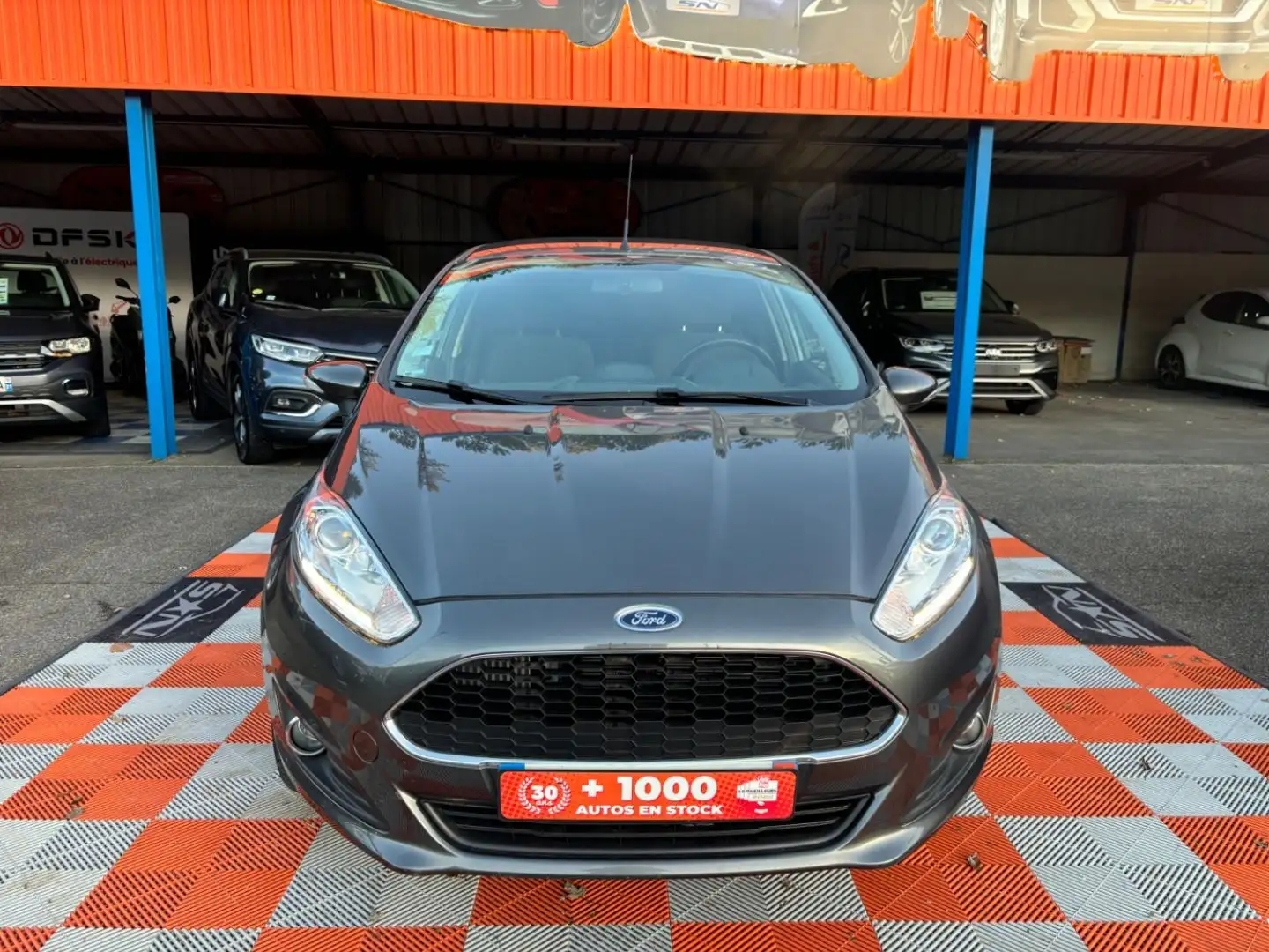 Ford Fiesta 1.0 ECOBOOST 100 EDITION GPS Gris - 2