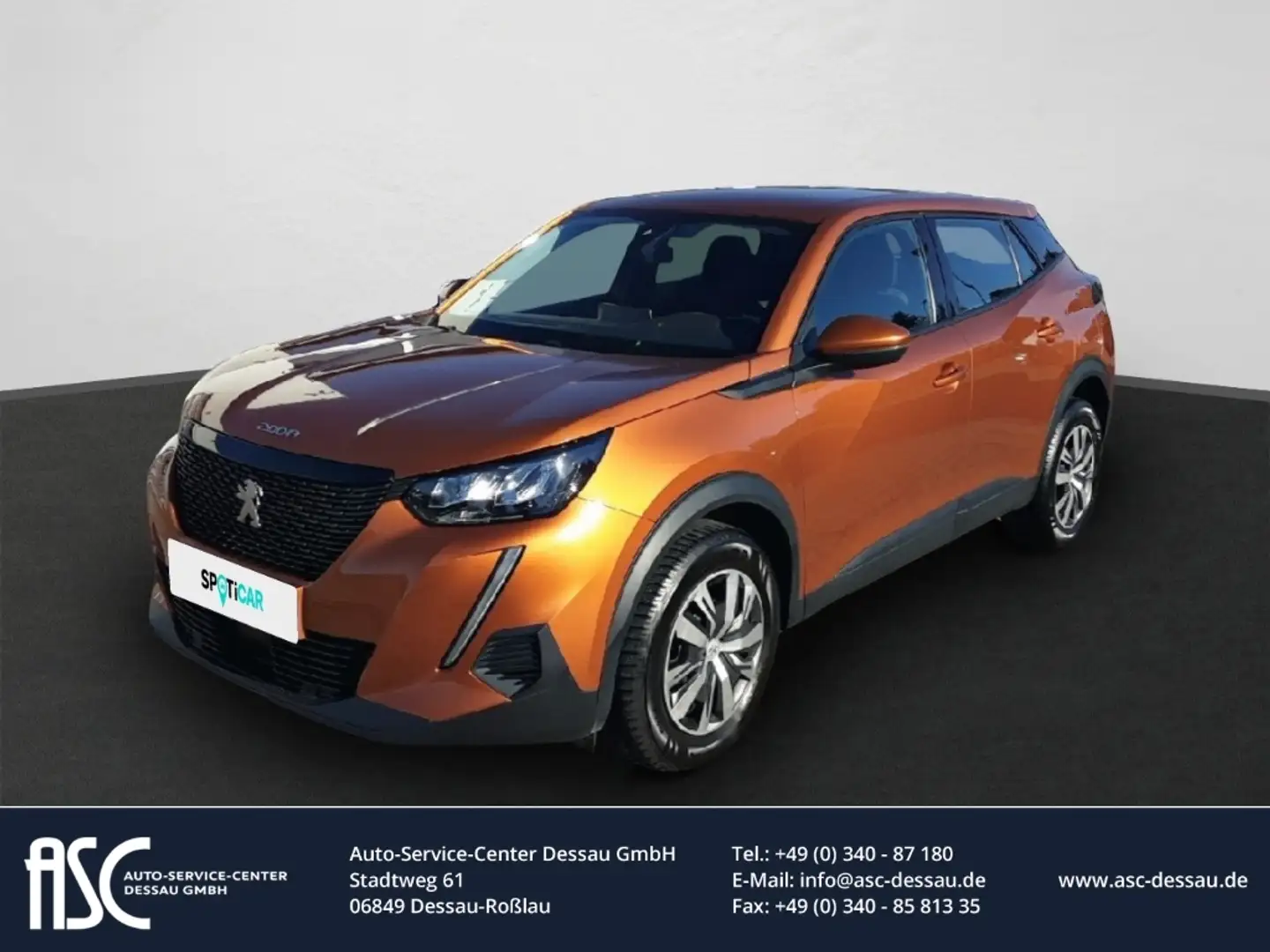 Peugeot 2008 ACTIVE PURTECH 100 , Klima , Einparkhilfe Oranje - 1