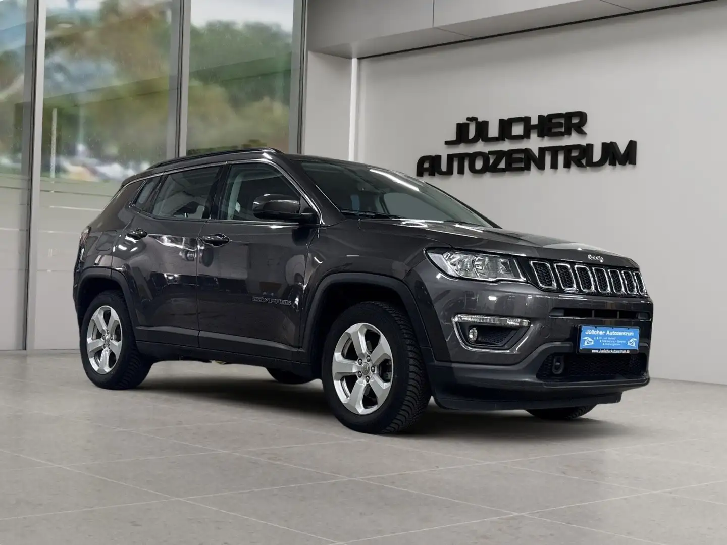 Jeep Compass Longitude, 1.Hand, Tüv+Insp. Neu Schwarz - 1