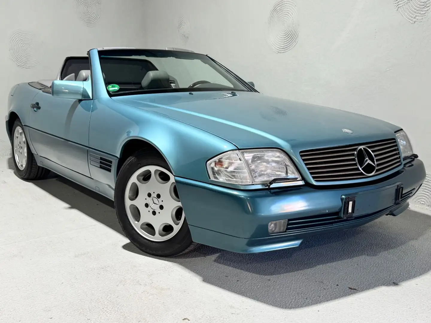 Mercedes-Benz SL 320 * DeutschesFz*Scheckheft* Blauw - 1
