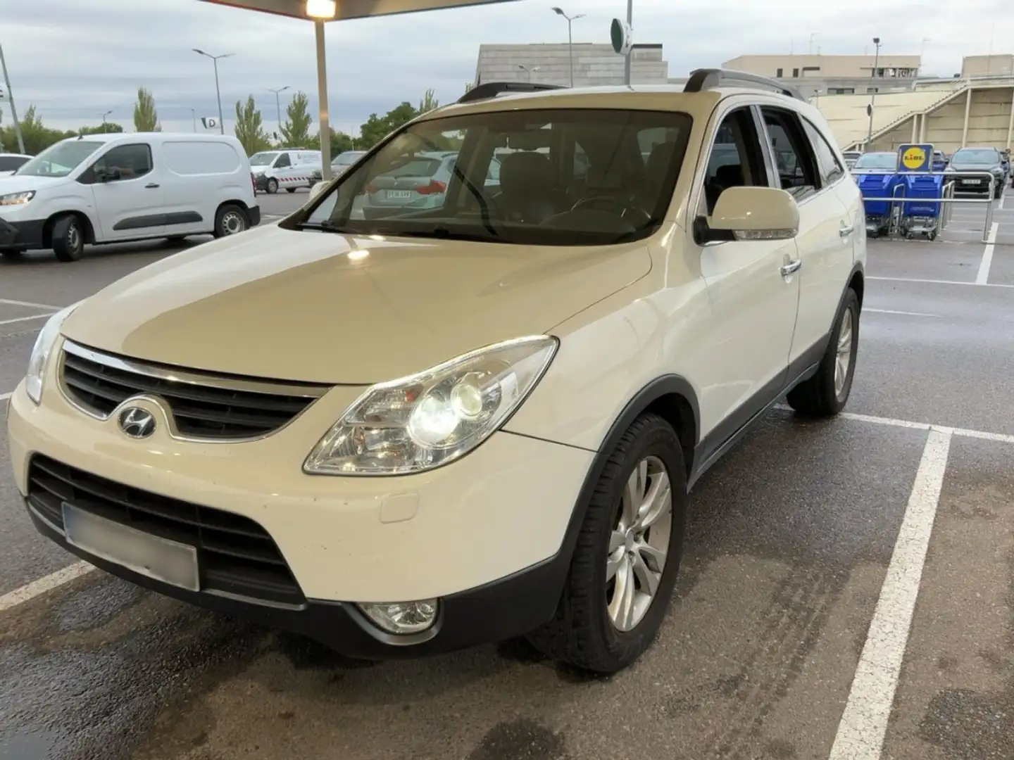 Hyundai iX55 3.0VGT CRDI Style 240 Aut. Blanco - 1