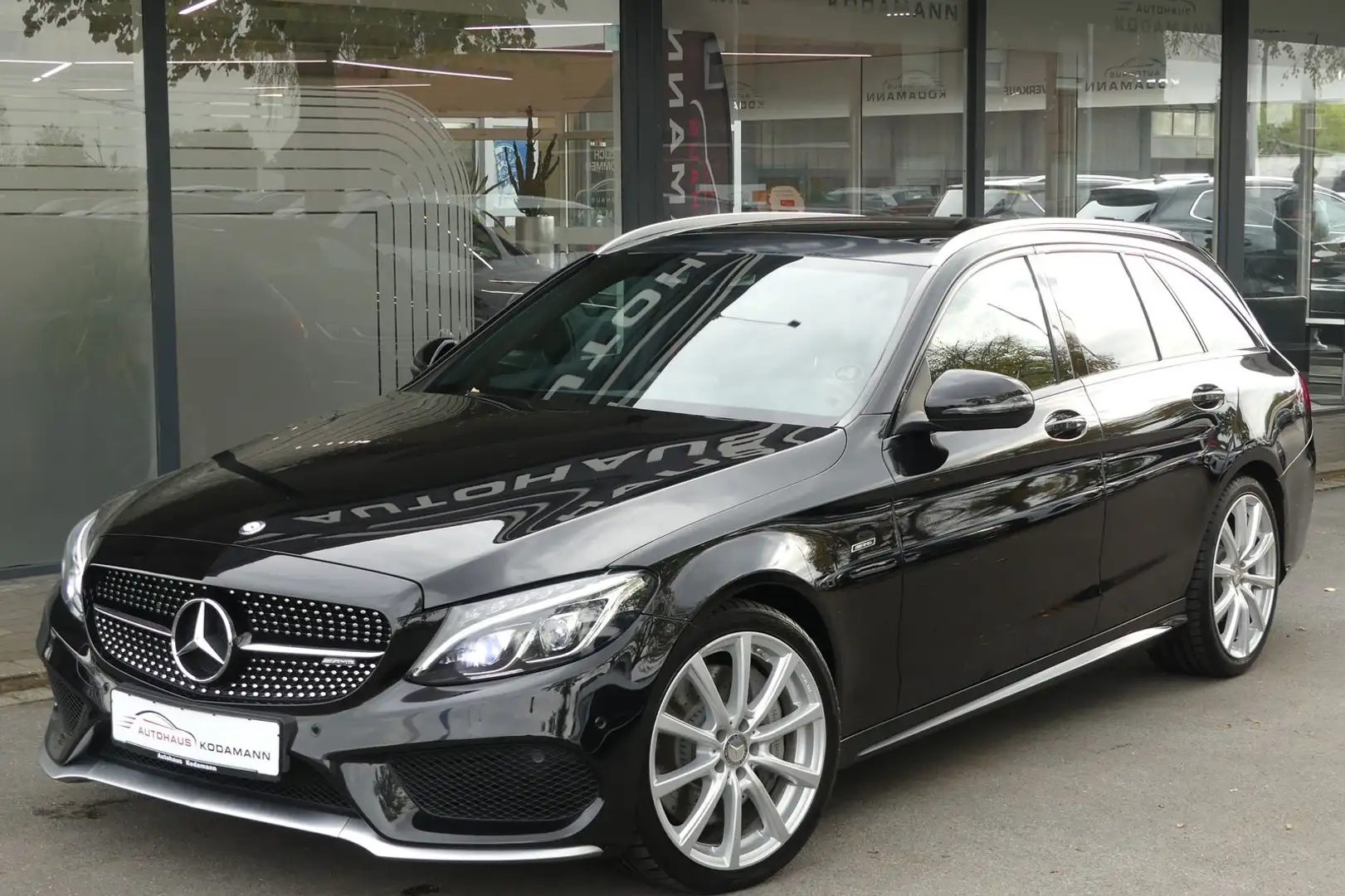 Mercedes-Benz C 450 T 4Matic*Pano*Kamera*HeadUp*Burmester* Schwarz - 2