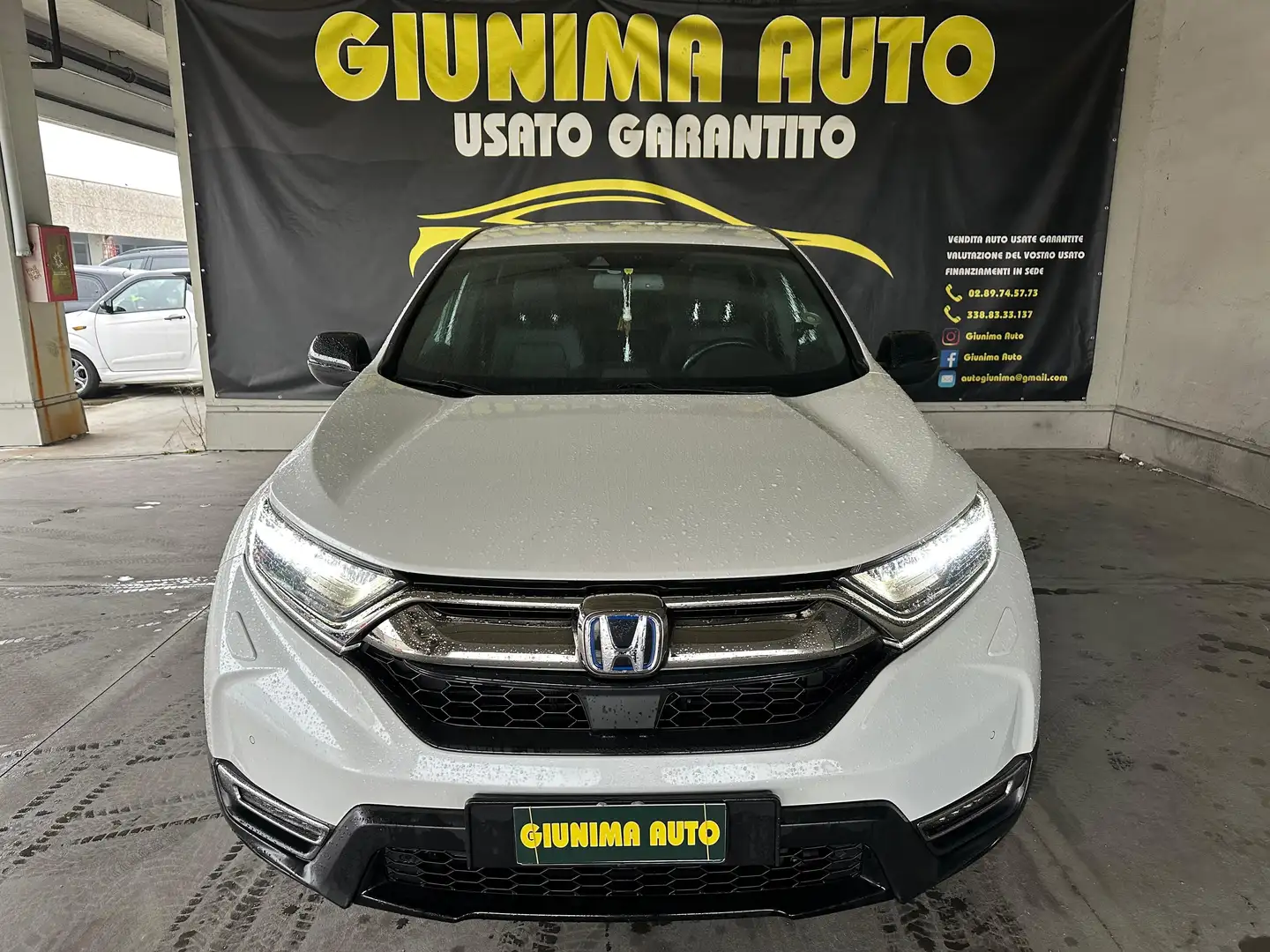 Honda CR-V CR-V 2.0 hev Sport Line Navi awd ecvt Bianco - 2