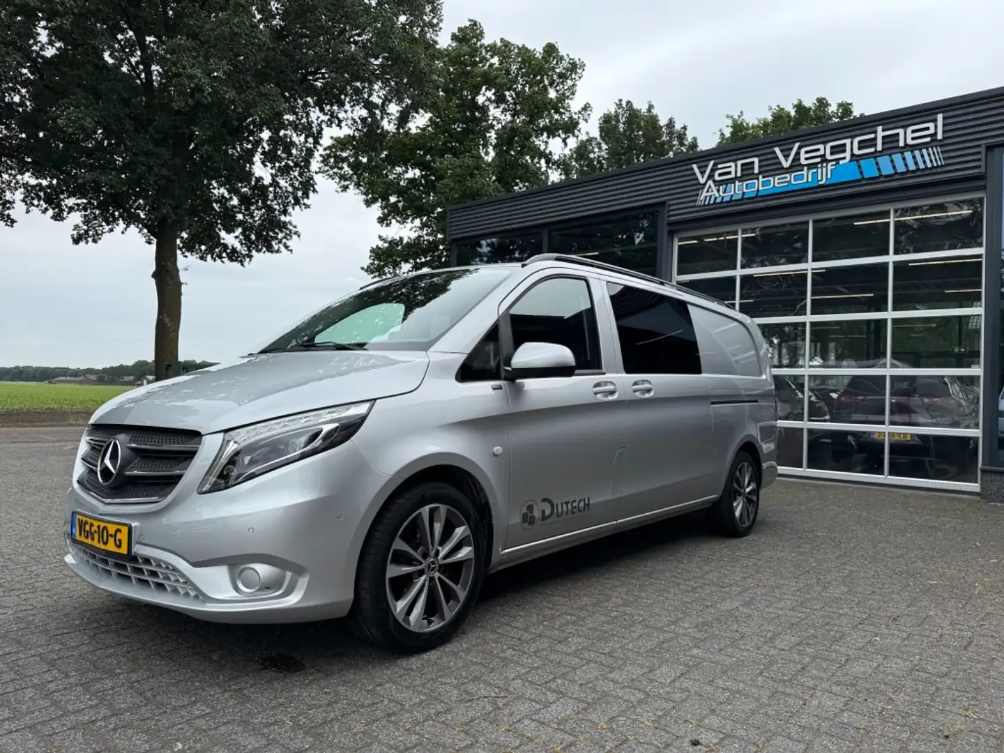 Mercedes-Benz Vito 114 CDI EXTRA LANG DC / LED /2X SCHUIFDEUR / NAVI Gris - 1