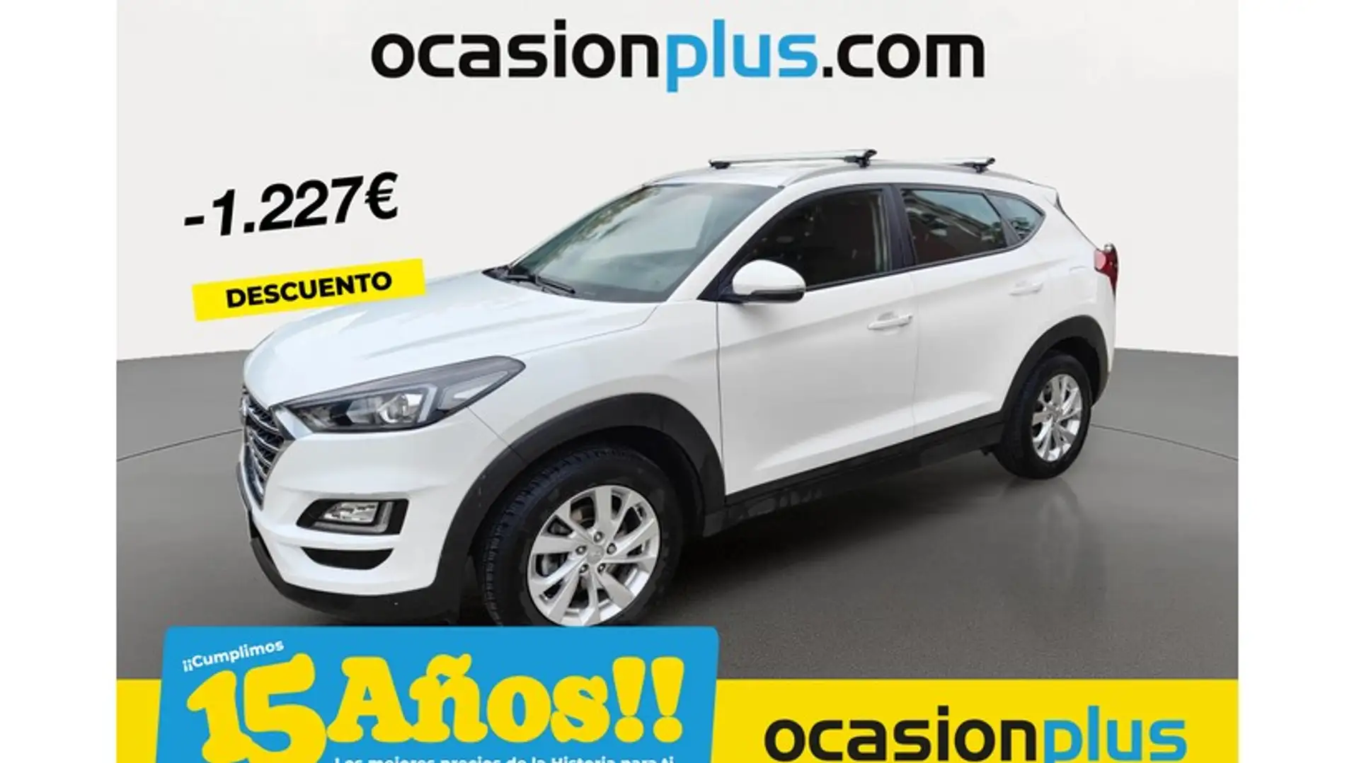 Hyundai TUCSON 1.6 GDI BD Klass 4x2 131 Blanc - 1