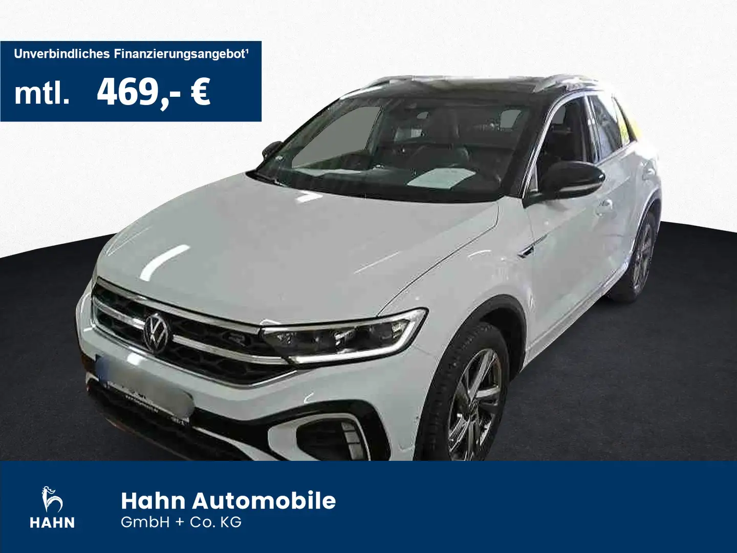 Volkswagen T-Roc 2.0TDI DSG R-Line LED Navi AHK ACC APP CAM Weiß - 1