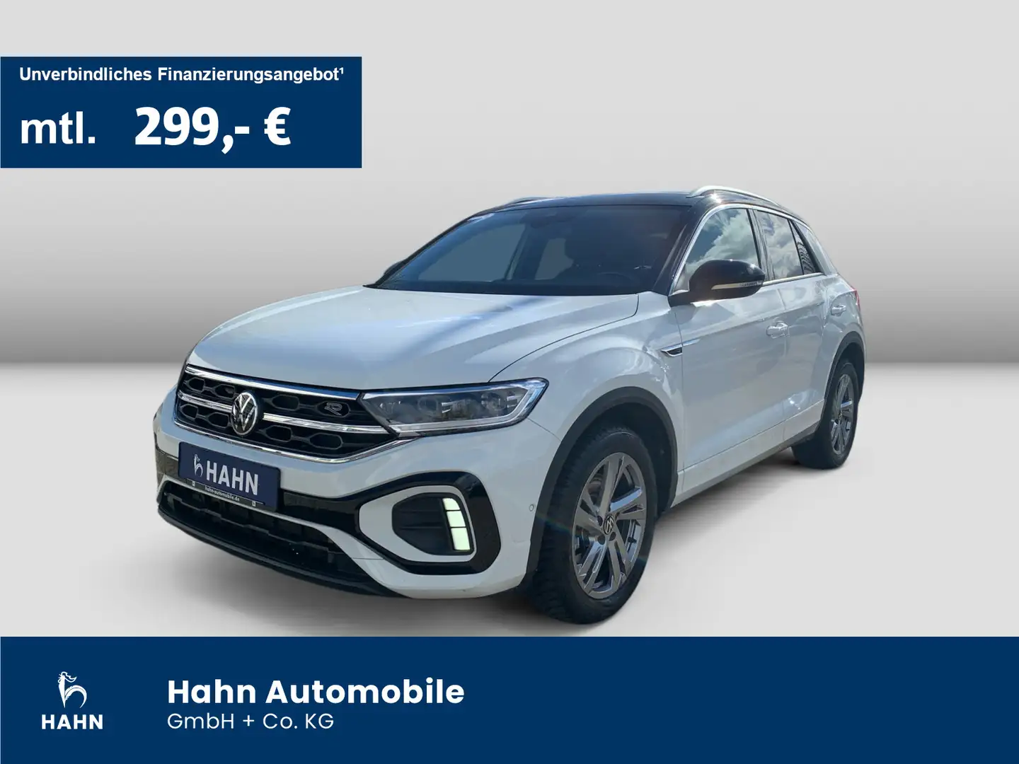 Volkswagen T-Roc 2.0TDI DSG R-Line LED Navi AHK ACC APP CAM Weiß - 1