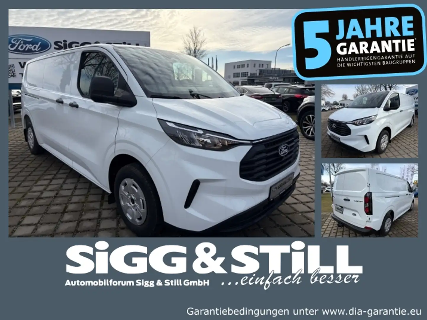 Ford Transit Custom Kasten Trend 280 L1 SERVICE-LINE Weiß - 1
