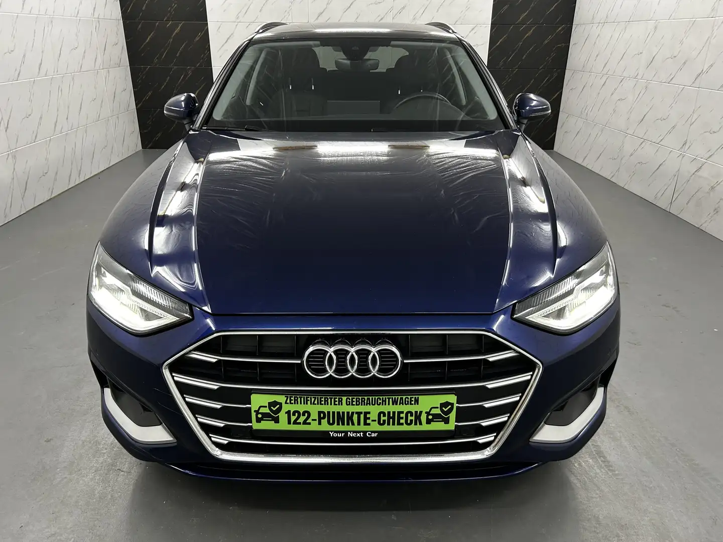 Audi A4 35 TDI+DAB+Tempomat+Sound+Voll Digital+Navi Bleu - 2