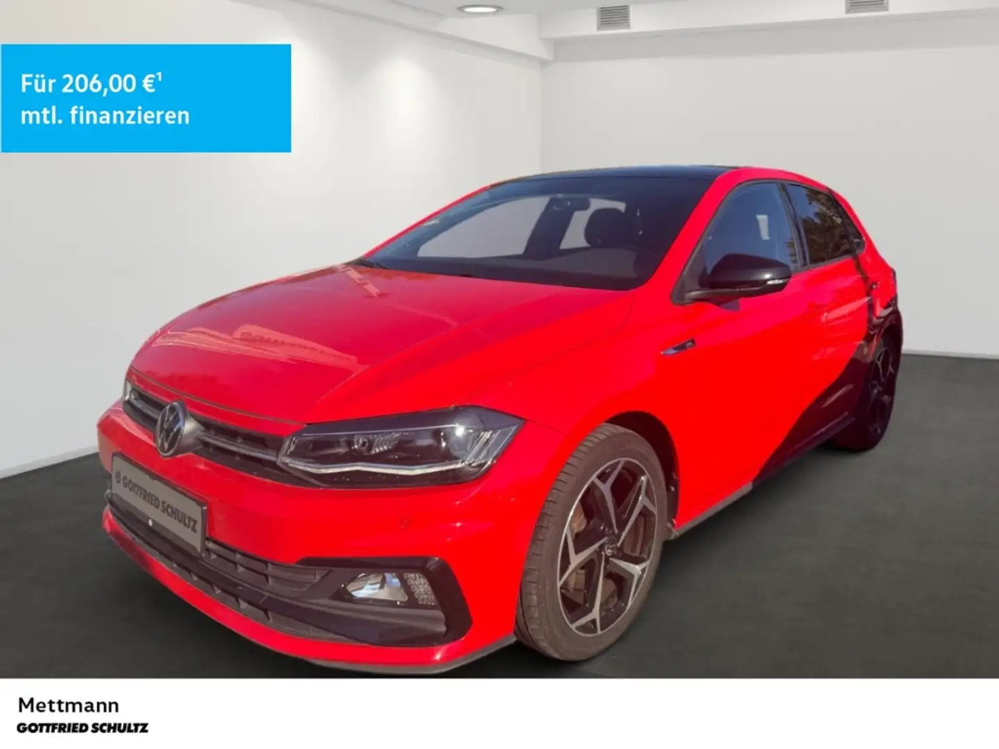 Volkswagen Polo 1.0 TSI R-Line DSG LED NAVI SHZ PDC LM ZV Rot - 1