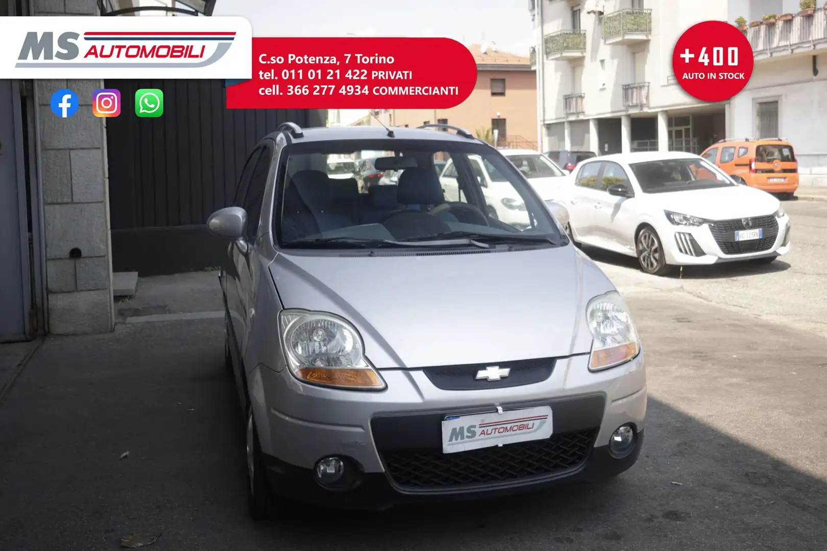 Chevrolet Matiz Chevrolet Matiz Matiz 1.0 SX Energy c/CL ANNO 2008 Silber - 1