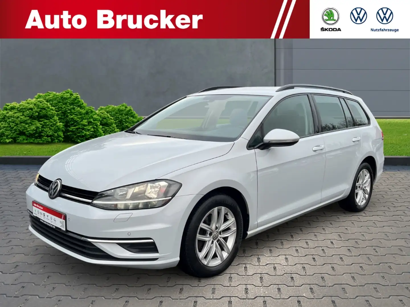 Volkswagen Golf VII Variant Comfortline BMT Start-Stopp 2.0 TDI+Na Blanc - 1