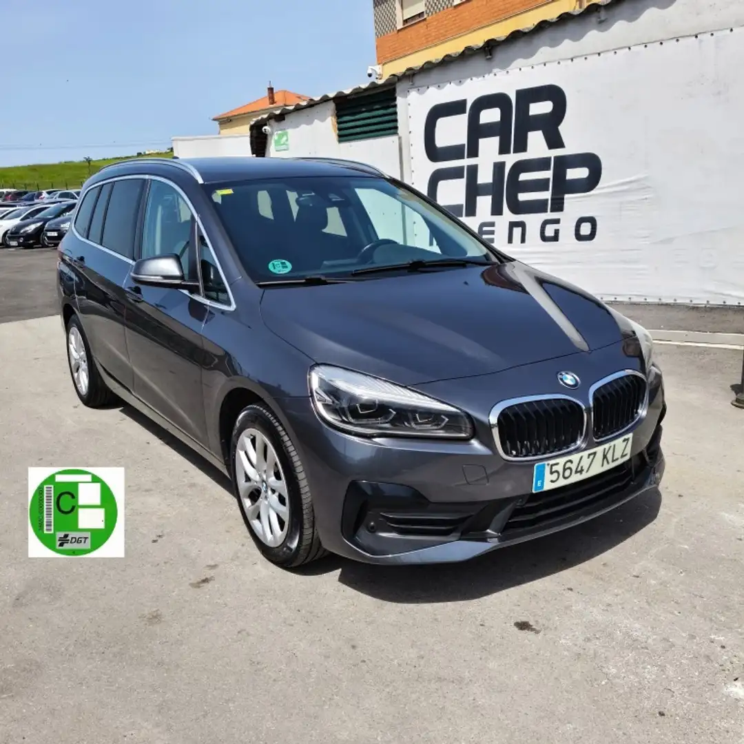 BMW 218 218dA Gran Tourer Negro - 1
