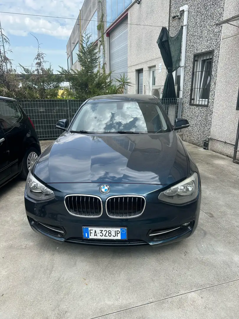 BMW 120 120d 5p Sport Blauw - 1