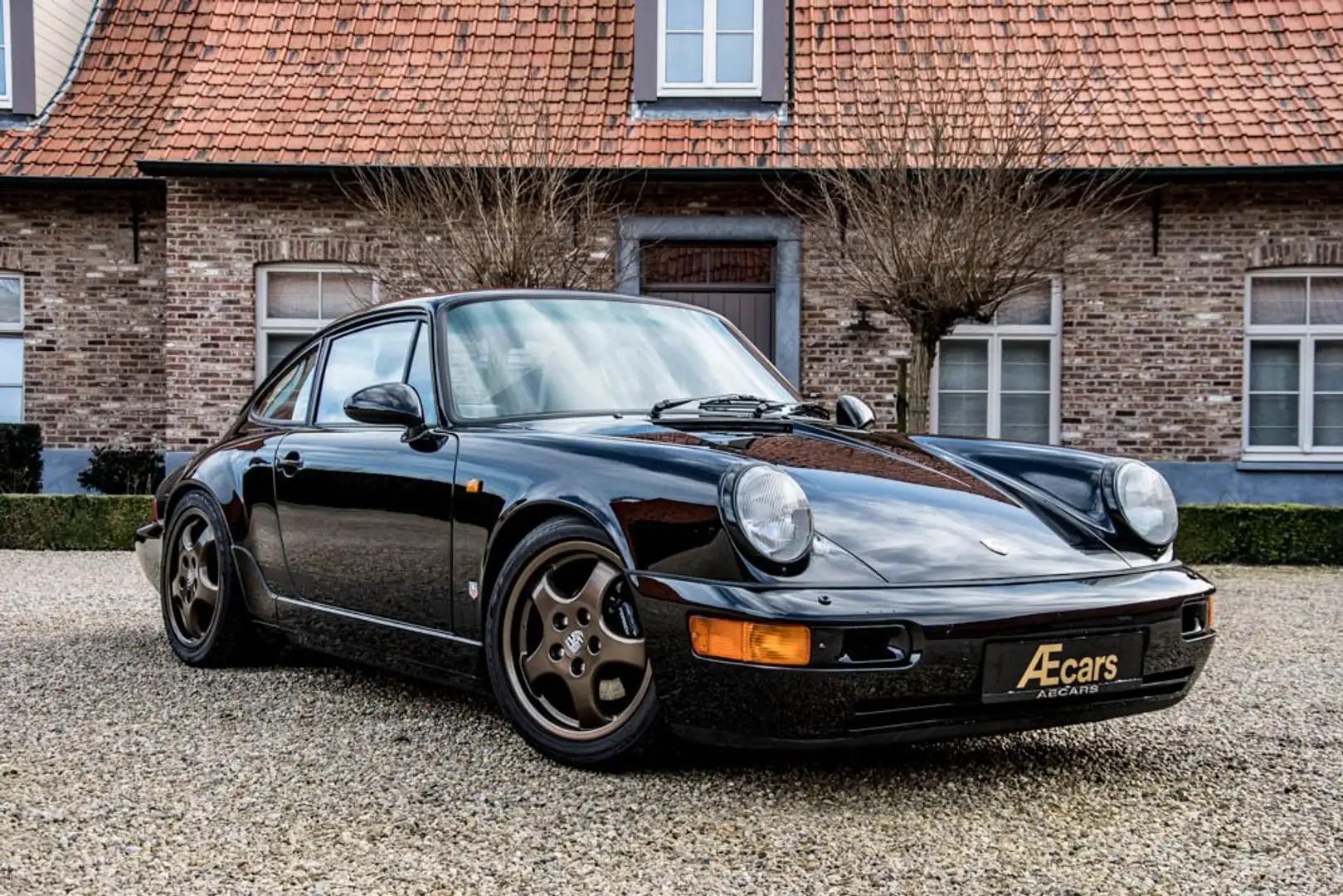 Porsche 964 911 C4 / MANUAL / MATCHING NUMBERS / TOP CONDITION Noir - 2