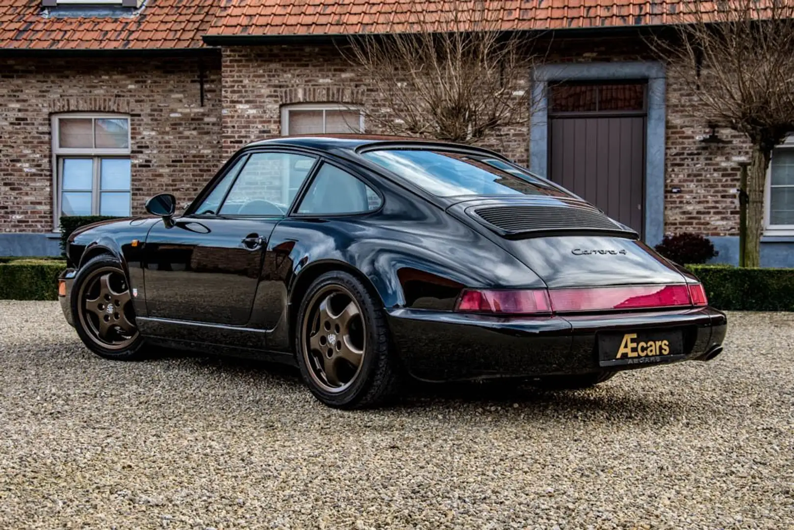 Porsche 964 911 C4 / MANUAL / MATCHING NUMBERS / TOP CONDITION Noir - 1