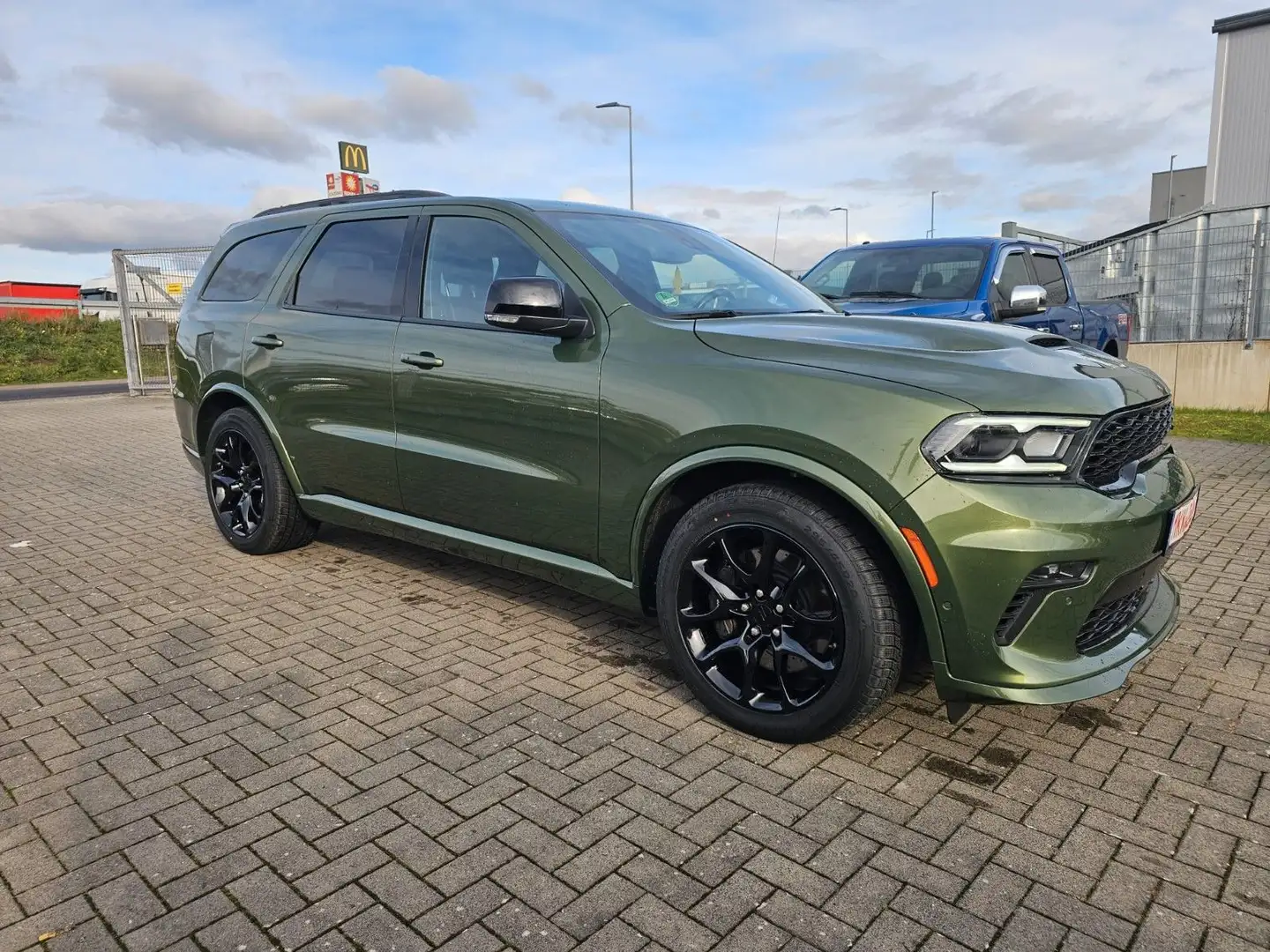 Dodge Durango 5.7L V8 4x4*Kam*7 Sitze*LPG*AHK*PDC Grün - 1