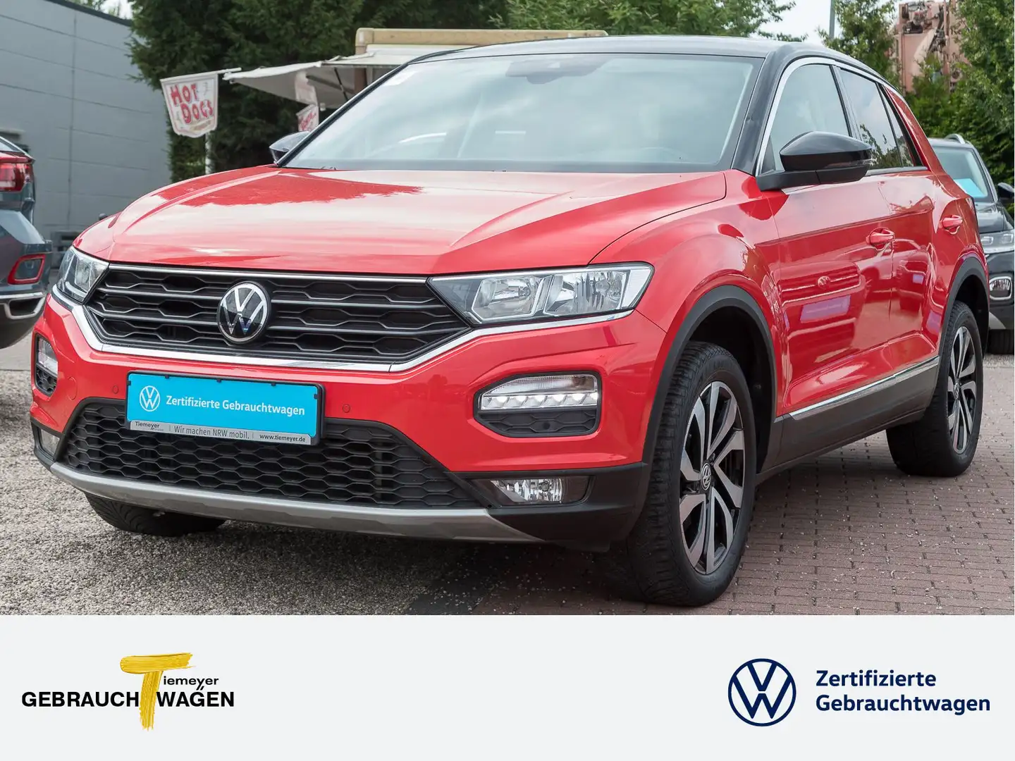 Volkswagen T-Roc 1.5 TSI DSG ACTIVE NAVI PDC LM Rot - 1
