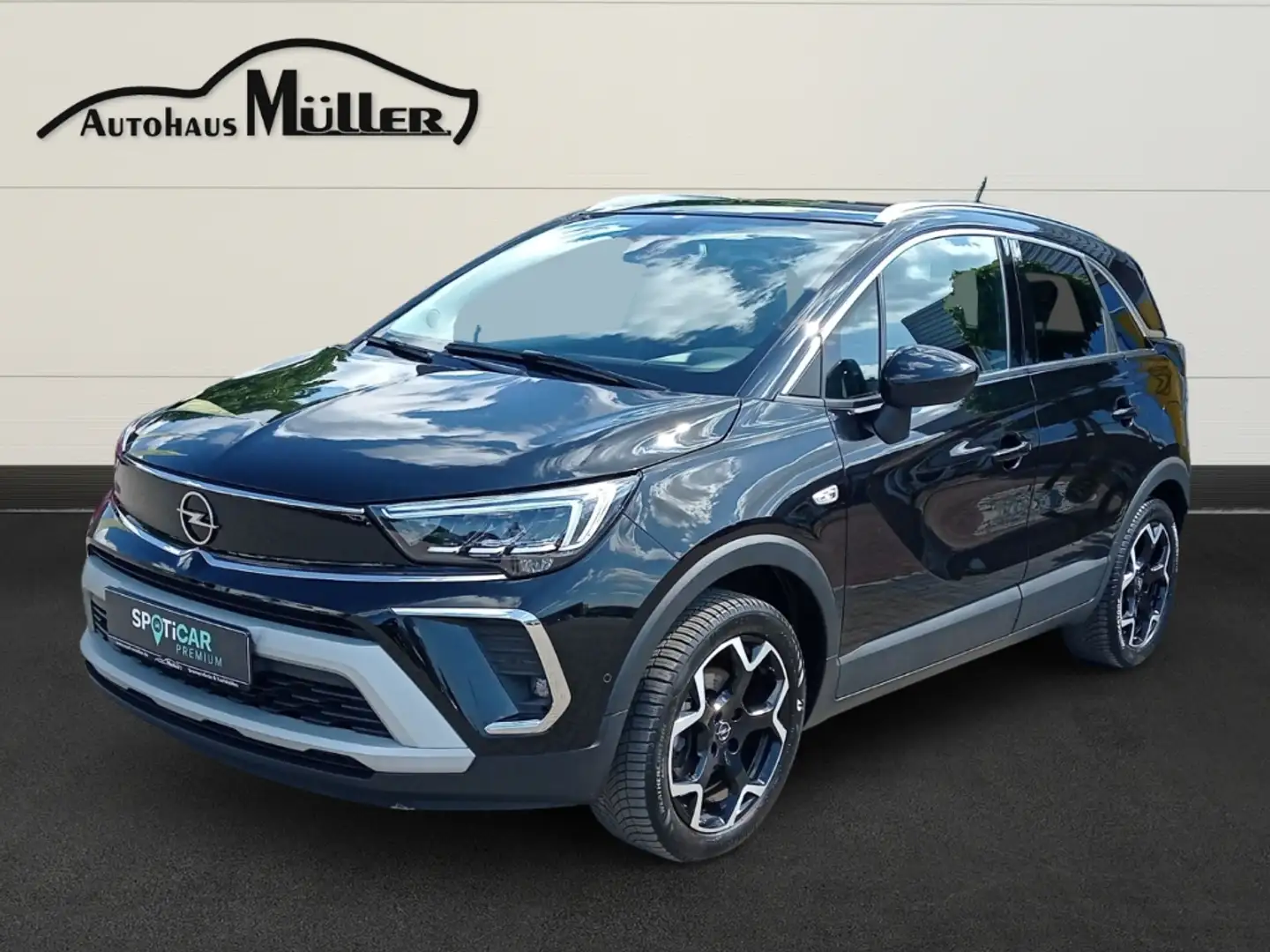 Opel Crossland Ultimate Paket 1.2 Turbo HUD Panorama Navi  LED Ap Noir - 1
