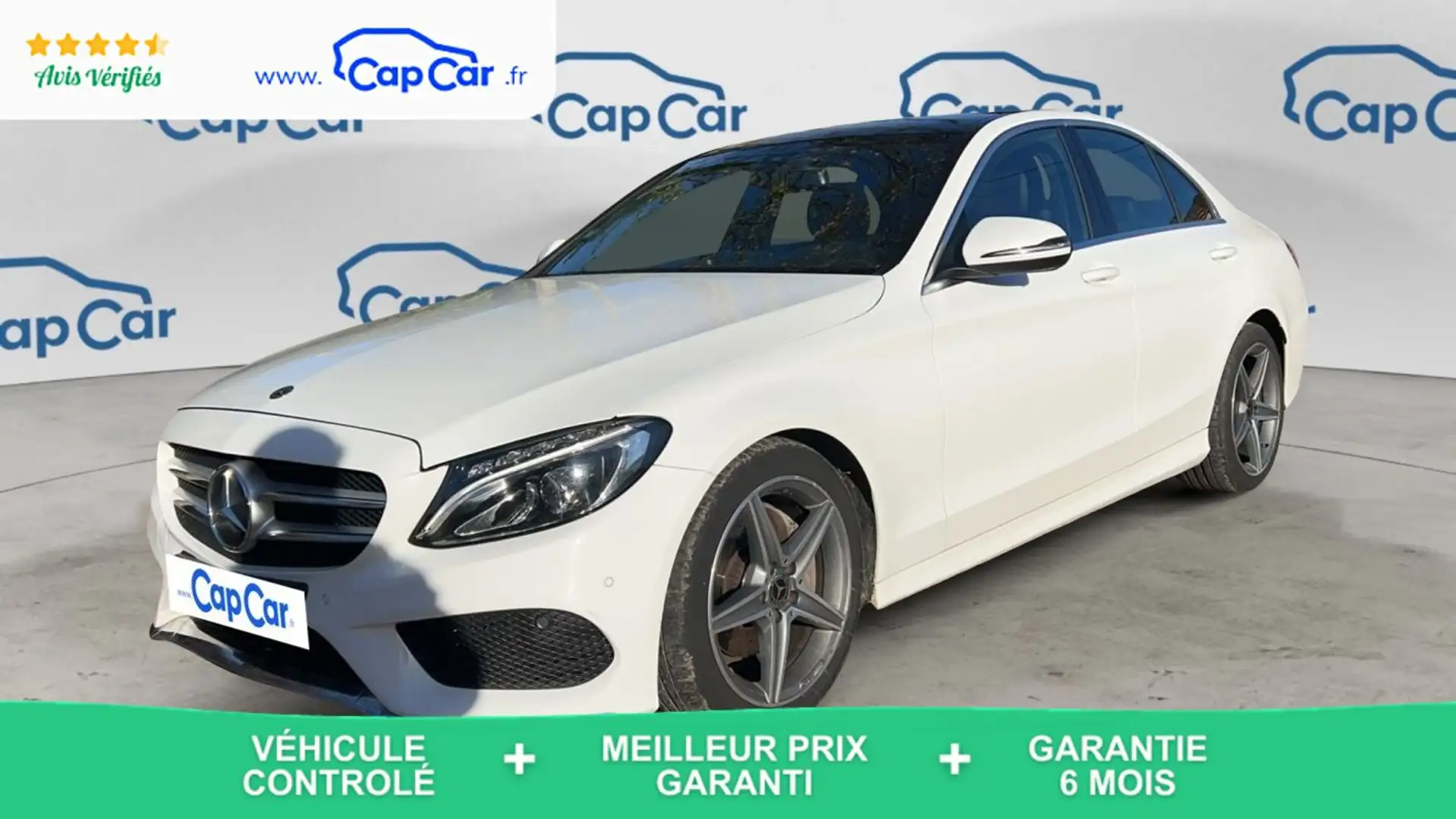 Mercedes-Benz C 180 180 d 116 7G-Tronic Sportline Blanc - 1