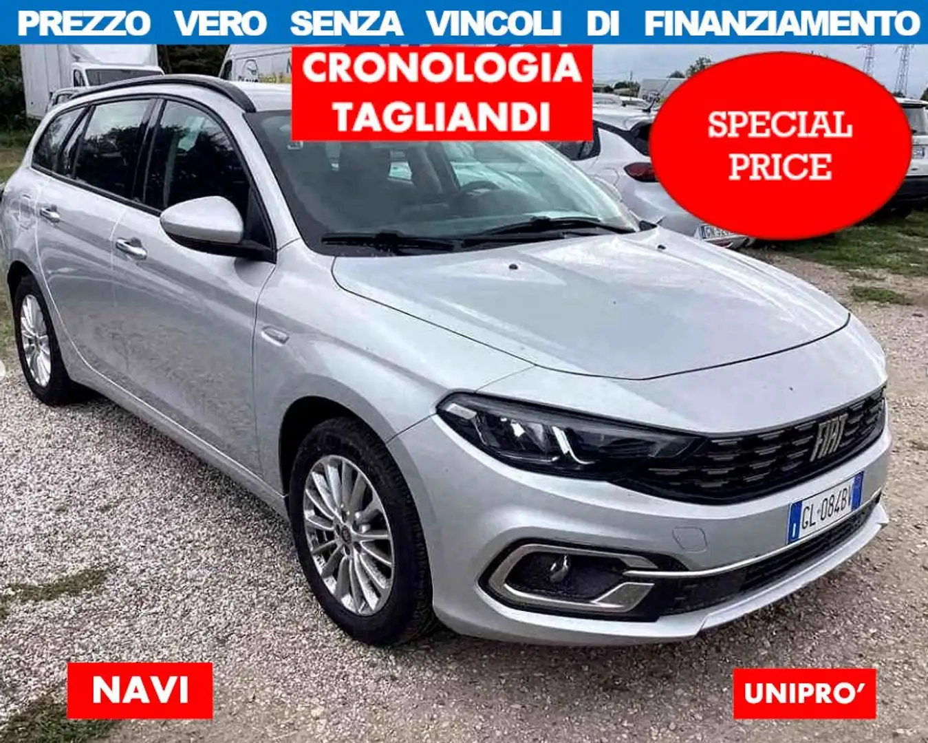 Fiat Tipo Tipo SW 1.6 MTJ 130CV*NO VINCOLI FINANZ*AZIENDALE Argento - 1