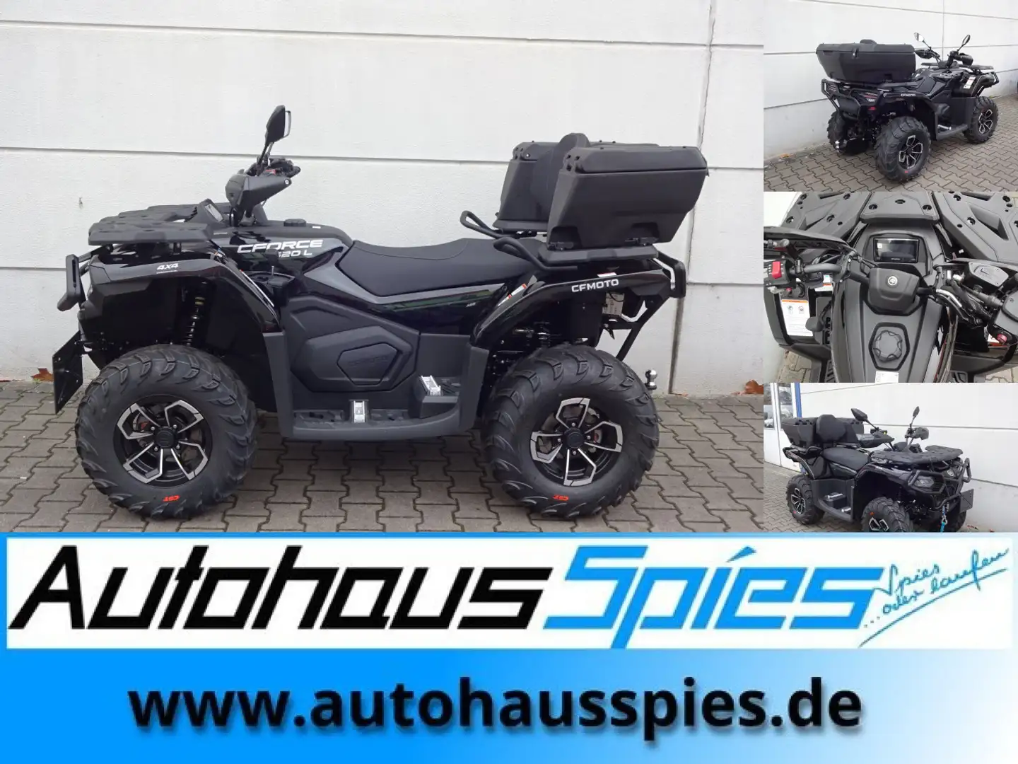 CFMOTO CForce 520 L ABS EPS FL 4x4 T3b Czarny - 1